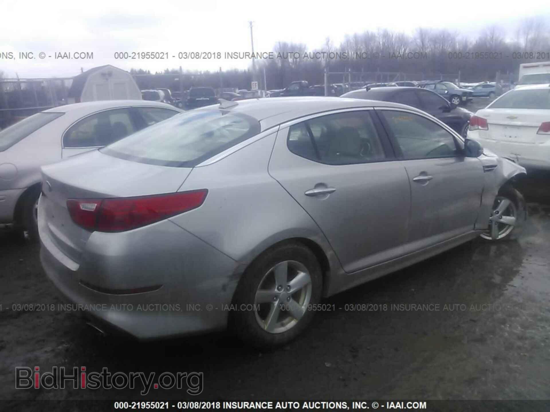 2015 Kia Optima - VIN: KNAGM4A78F5587627 - Фото 4