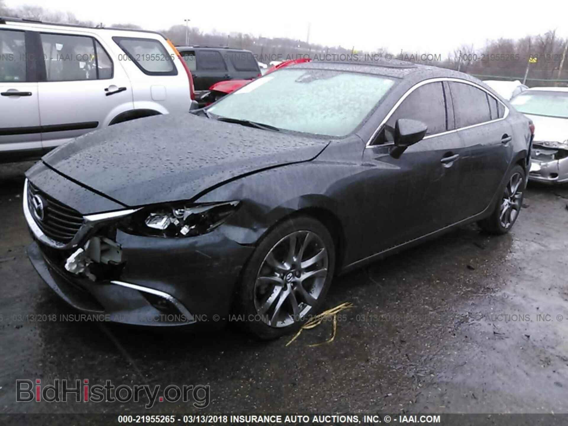 2016 Mazda 6 - VIN: JM1GJ1W53G1450699 - Фото 2