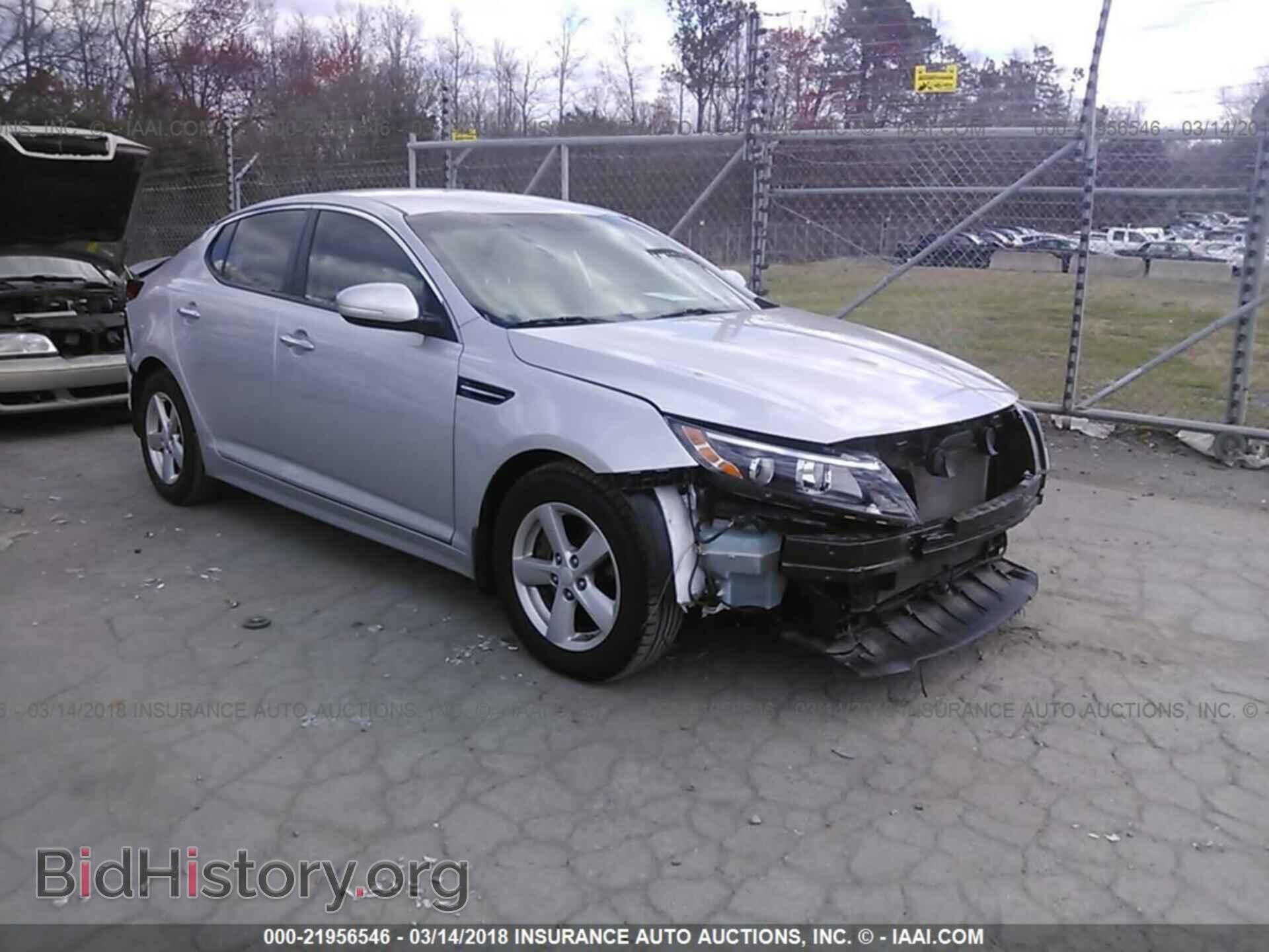 Фотография KNAGM4A78E5494282 - Kia Optima 2014
