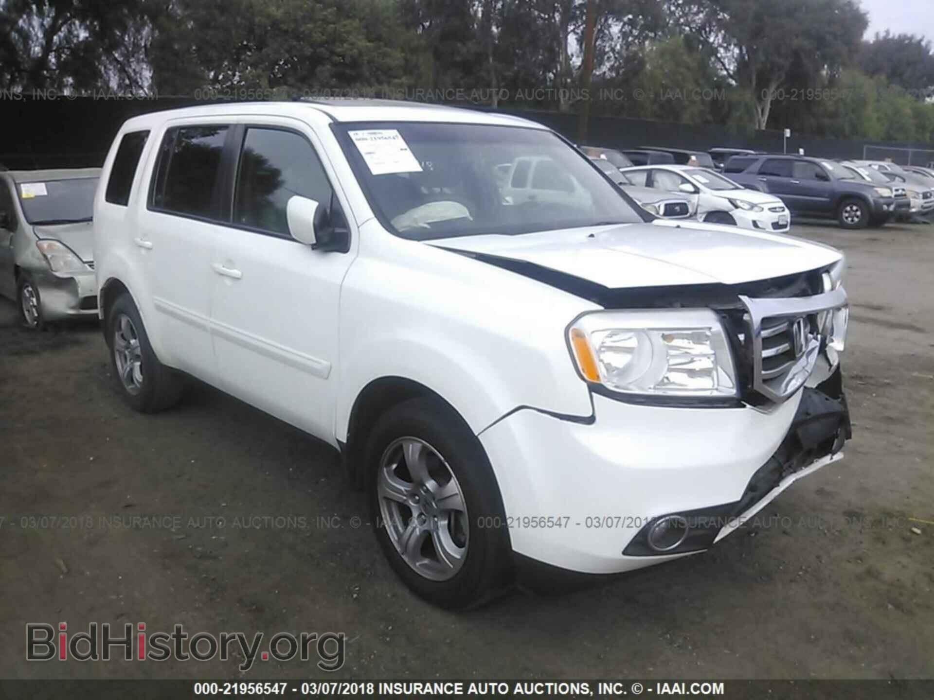 Photo 5FNYF3H69CB012892 - Honda Pilot 2012