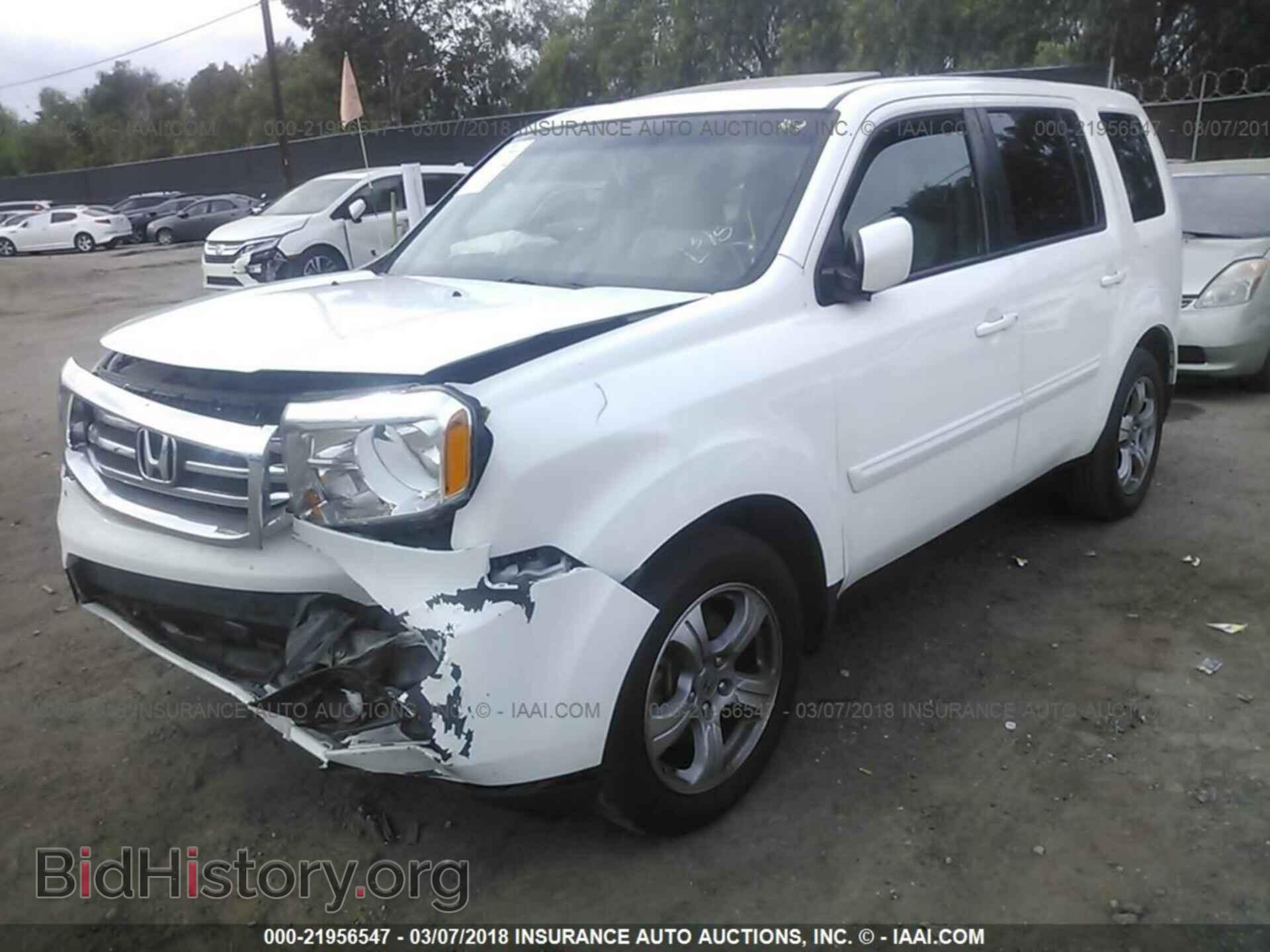 2012 Honda Pilot - VIN: 5FNYF3H69CB012892 - Фото 2