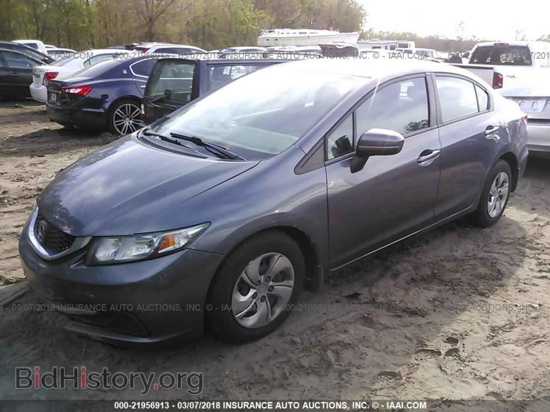 2014 Honda Civic - VIN: 19XFB2F5XEE036716 - Фото 2