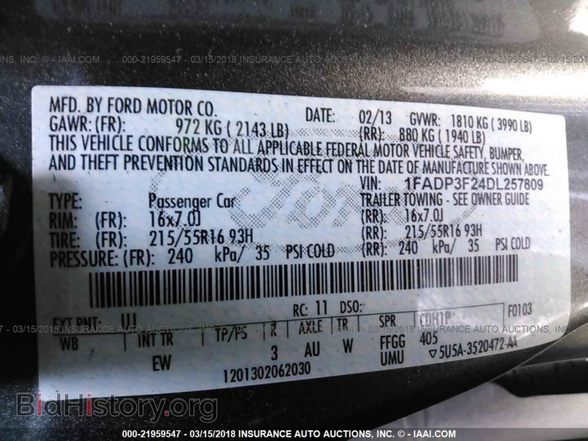 2013 Ford Focus - VIN: 1FADP3F24DL257809 - Photo 9