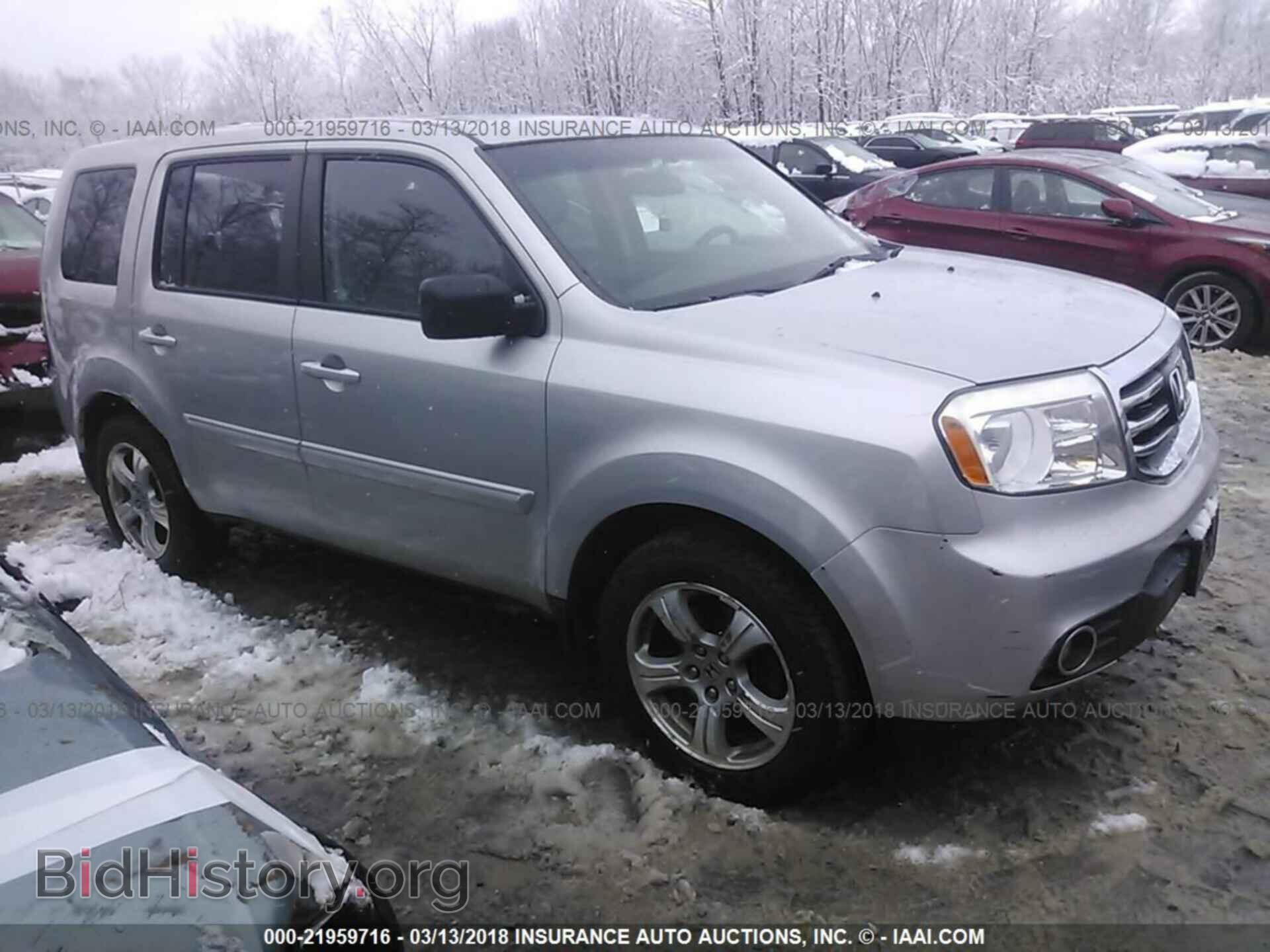 Фотография 5FNYF4H57CB044320 - Honda Pilot 2012