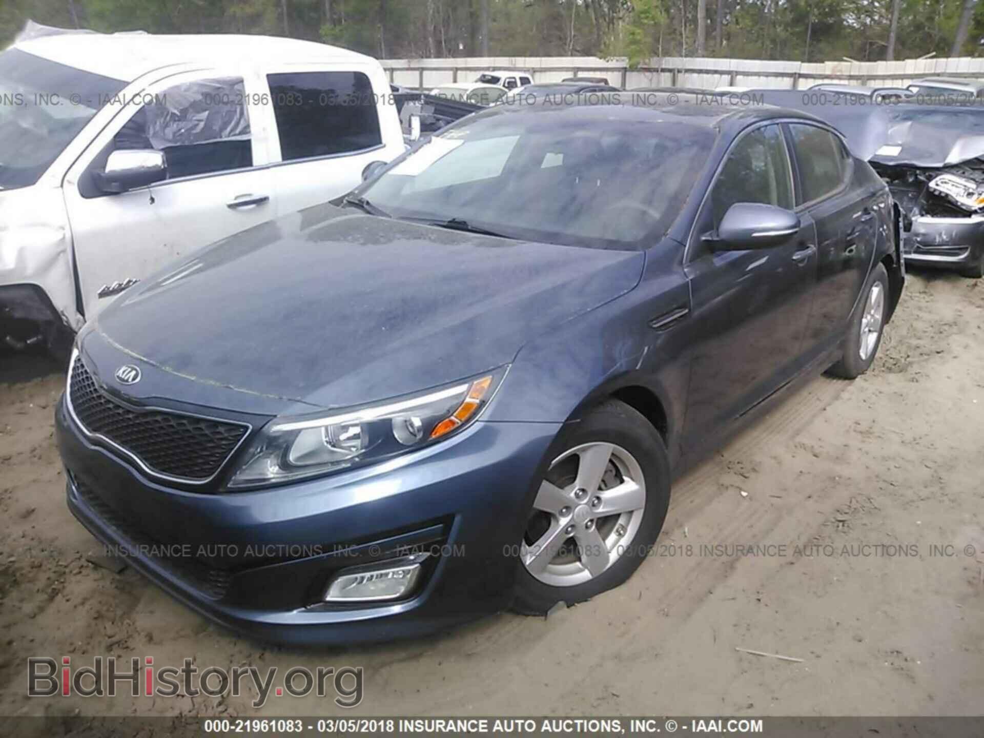 2015 Kia Optima - VIN: KNAGM4A70F5596404 - Photo 2