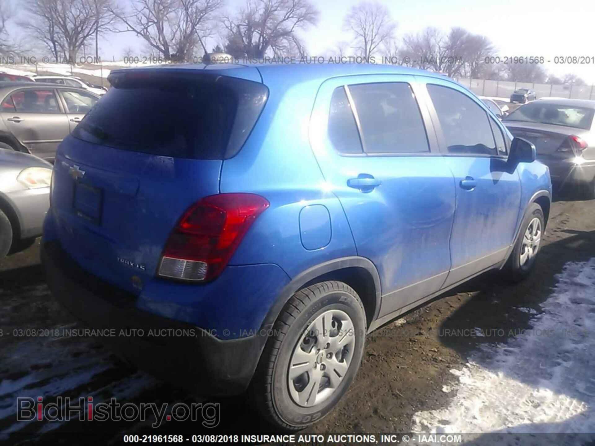 2016 Chevrolet Trax - VIN: KL7CJKSB2GB535475 - Фото 4