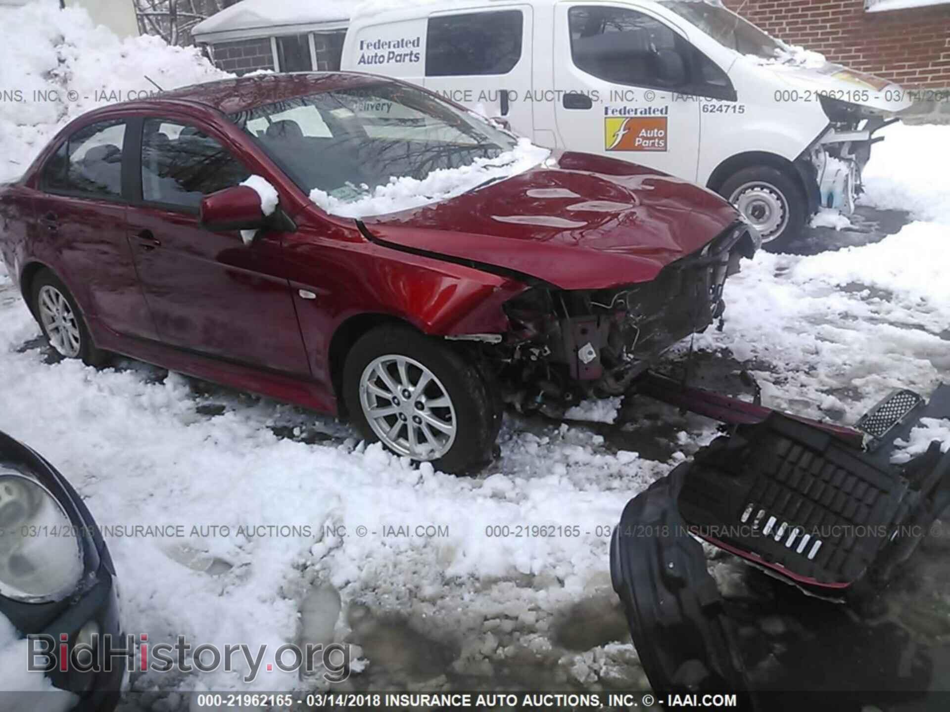 Photo JA32U2FU2BU019369 - Mitsubishi Lancer 2011