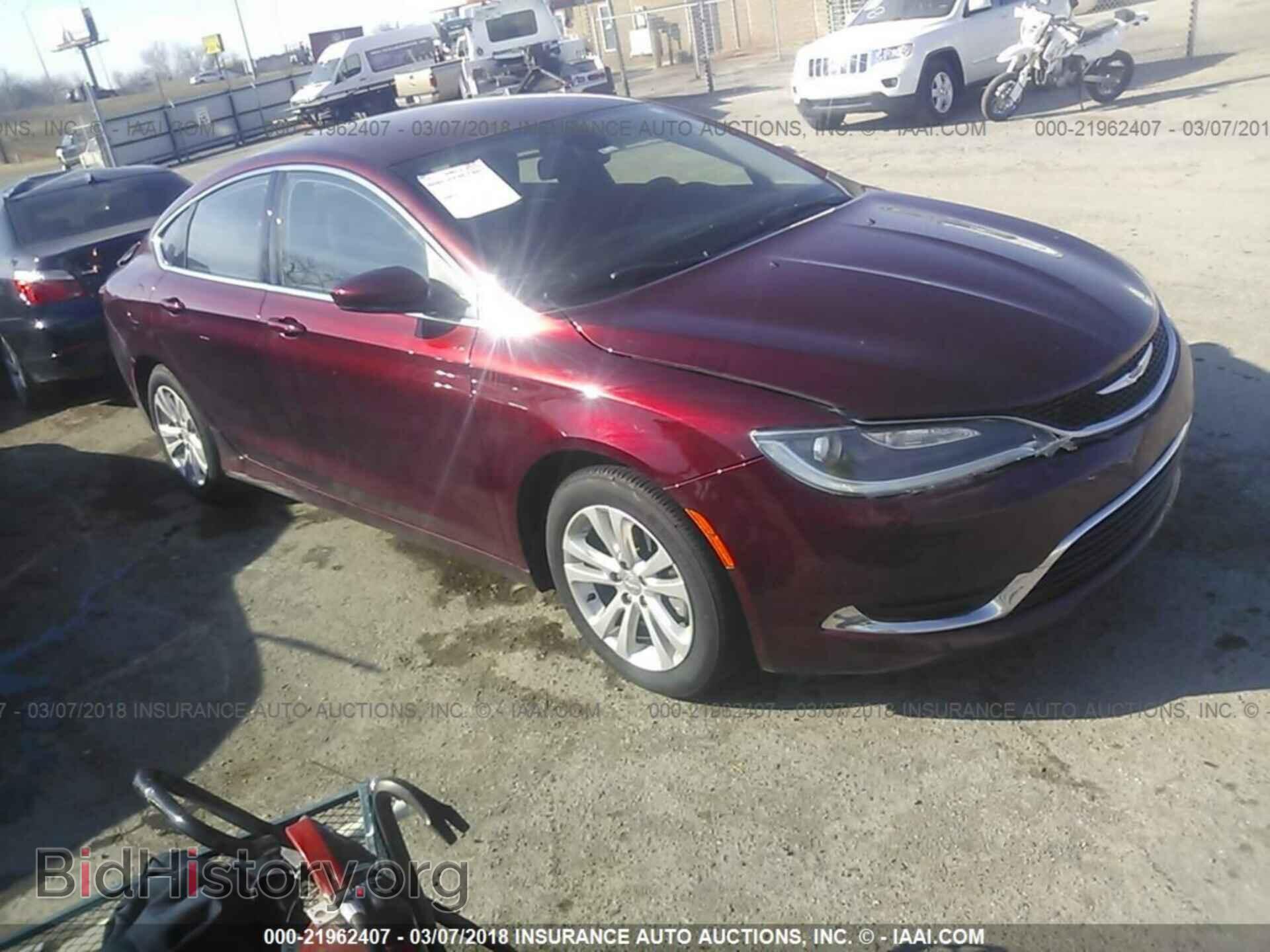 Photo 1C3CCCABXFN563465 - Chrysler 200 2015