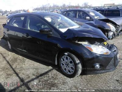 2012 Ford FOCUS, black — VIN 1FAHP3K28CL161347, IAAI