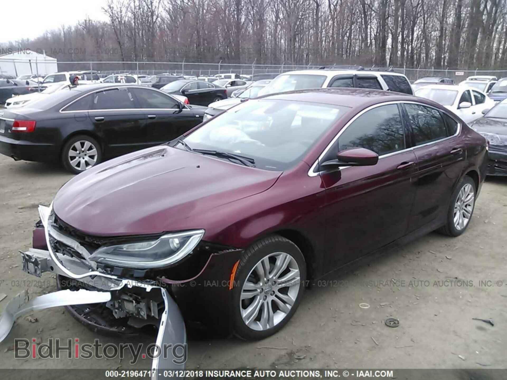 2015 Chrysler 200 - VIN: 1C3CCCAB4FN739006 - Photo 2