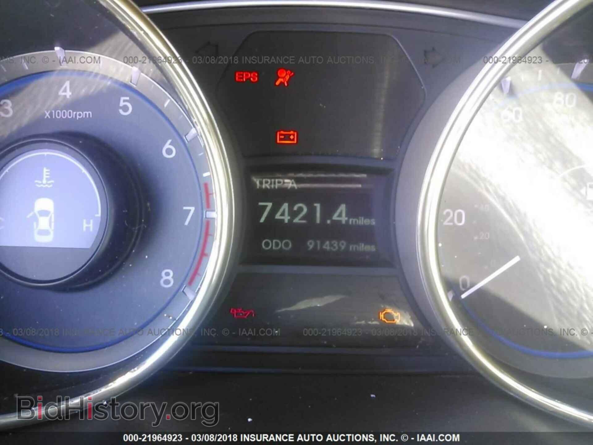 2012 Hyundai Sonata - VIN: 5NPEC4AC0CH403223 - Фото 7