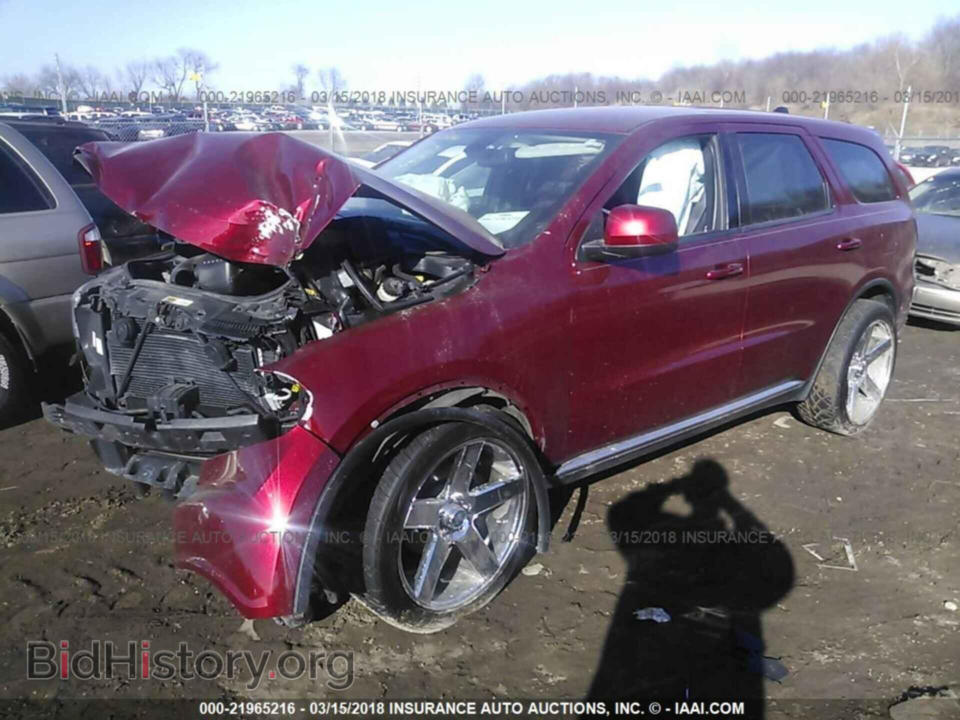 2015 Dodge Durango - VIN: 1C4RDHAG3FC922744 - Фото 2