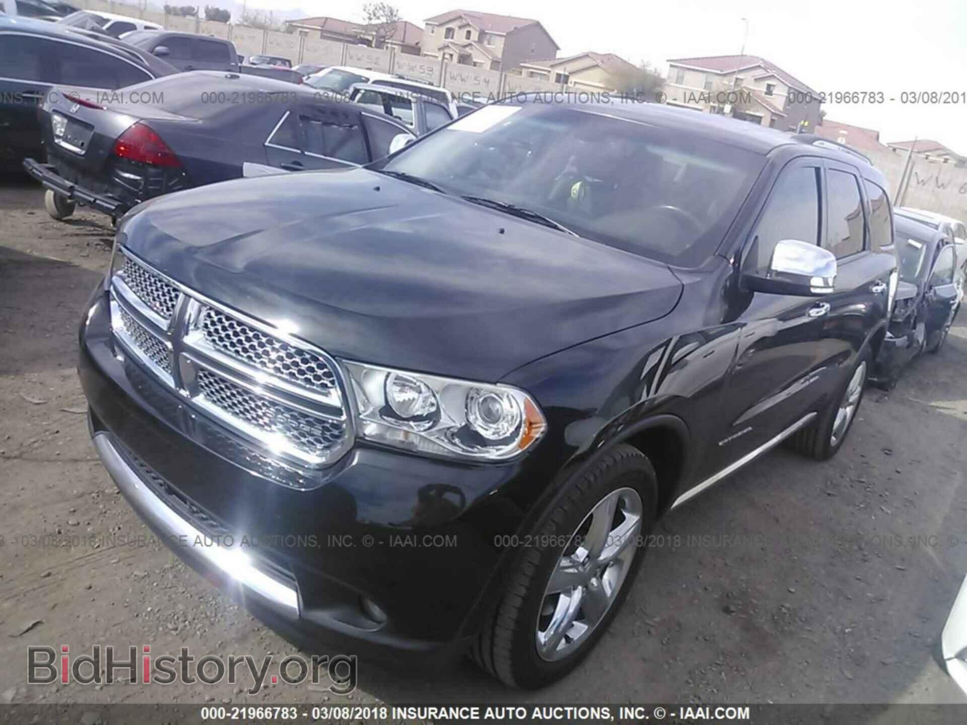 2012 Dodge Durango - VIN: 1C4SDJET0CC159464 - Фото 2