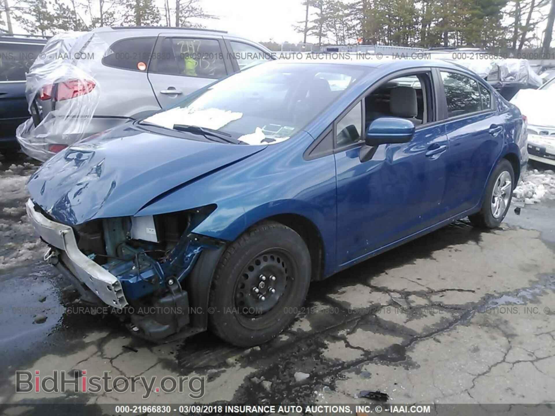 2014 Honda Civic - VIN: 19XFB2F53EE253475 - Фото 2
