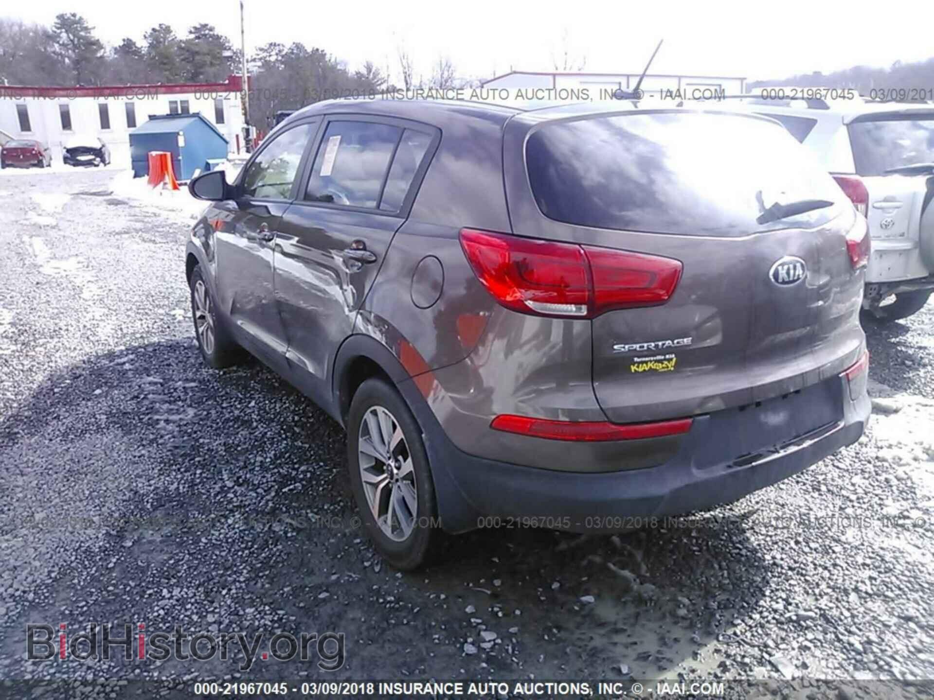2014 Kia Sportage - VIN: KNDPB3AC5E7576216 - Фото 3