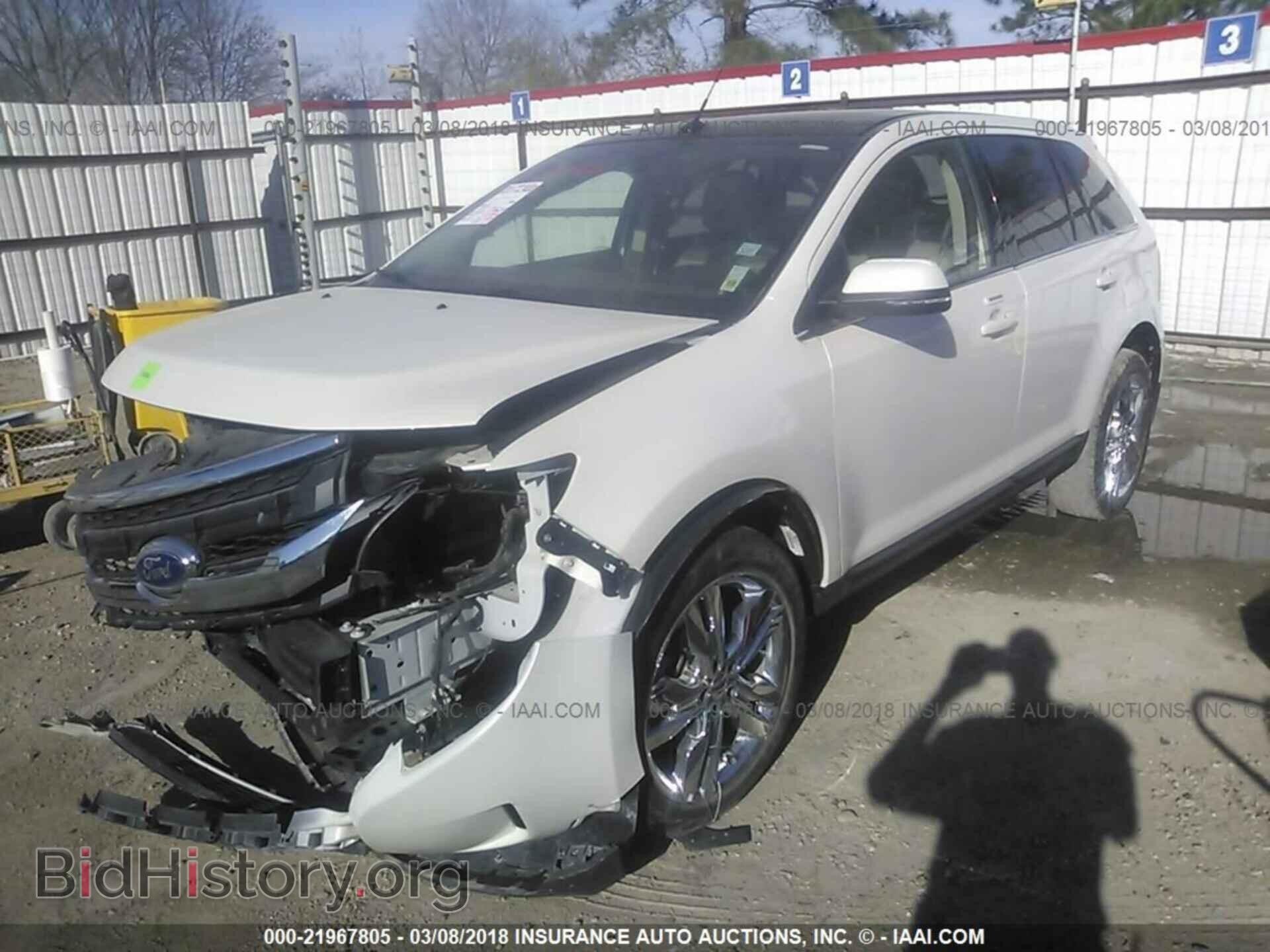 2013 Ford Edge - VIN: 2FMDK3KC2DBE02266 - Фото 2