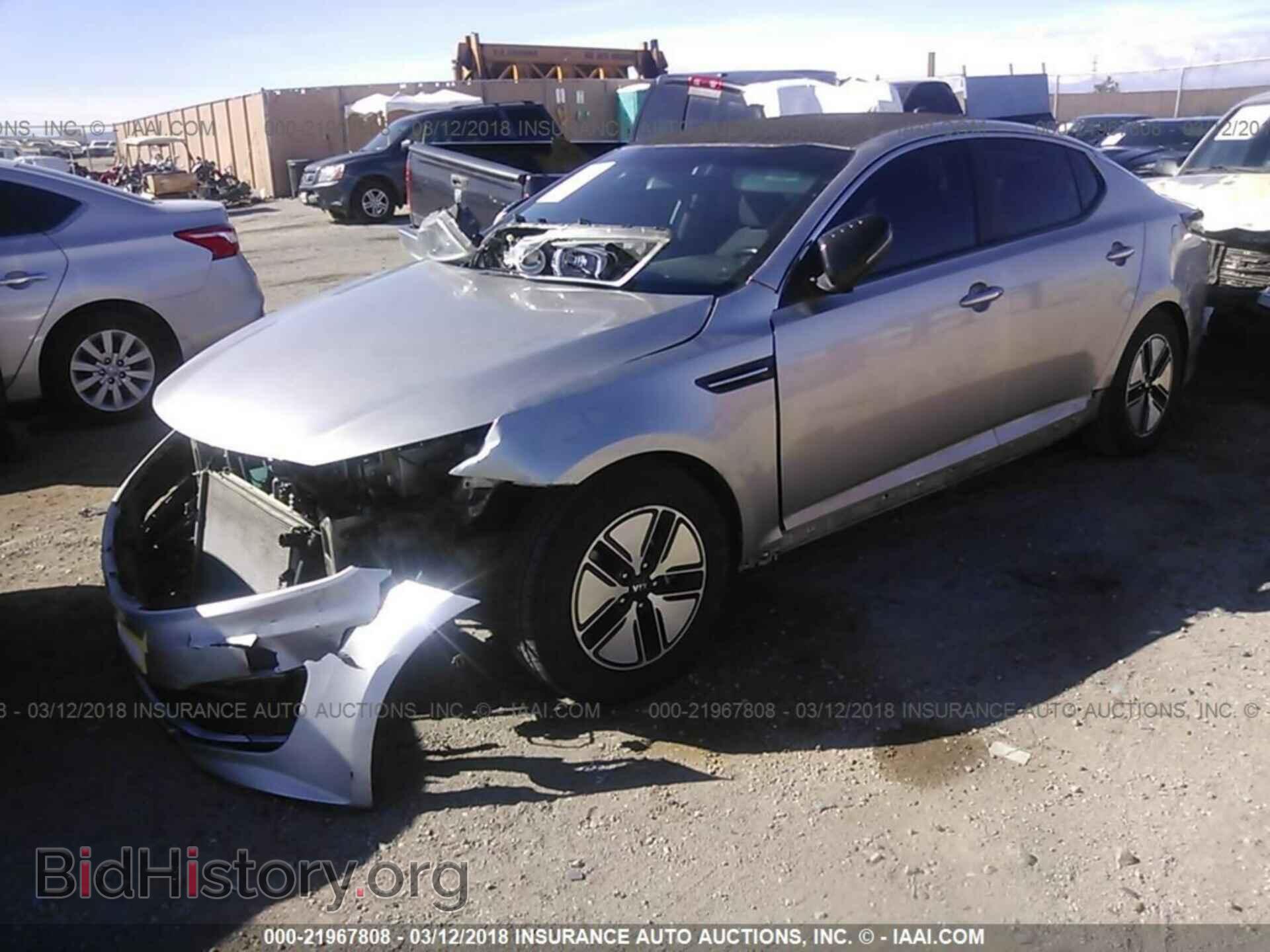 2012 Kia Optima - VIN: KNAGM4AD0C5011676 - Фото 2