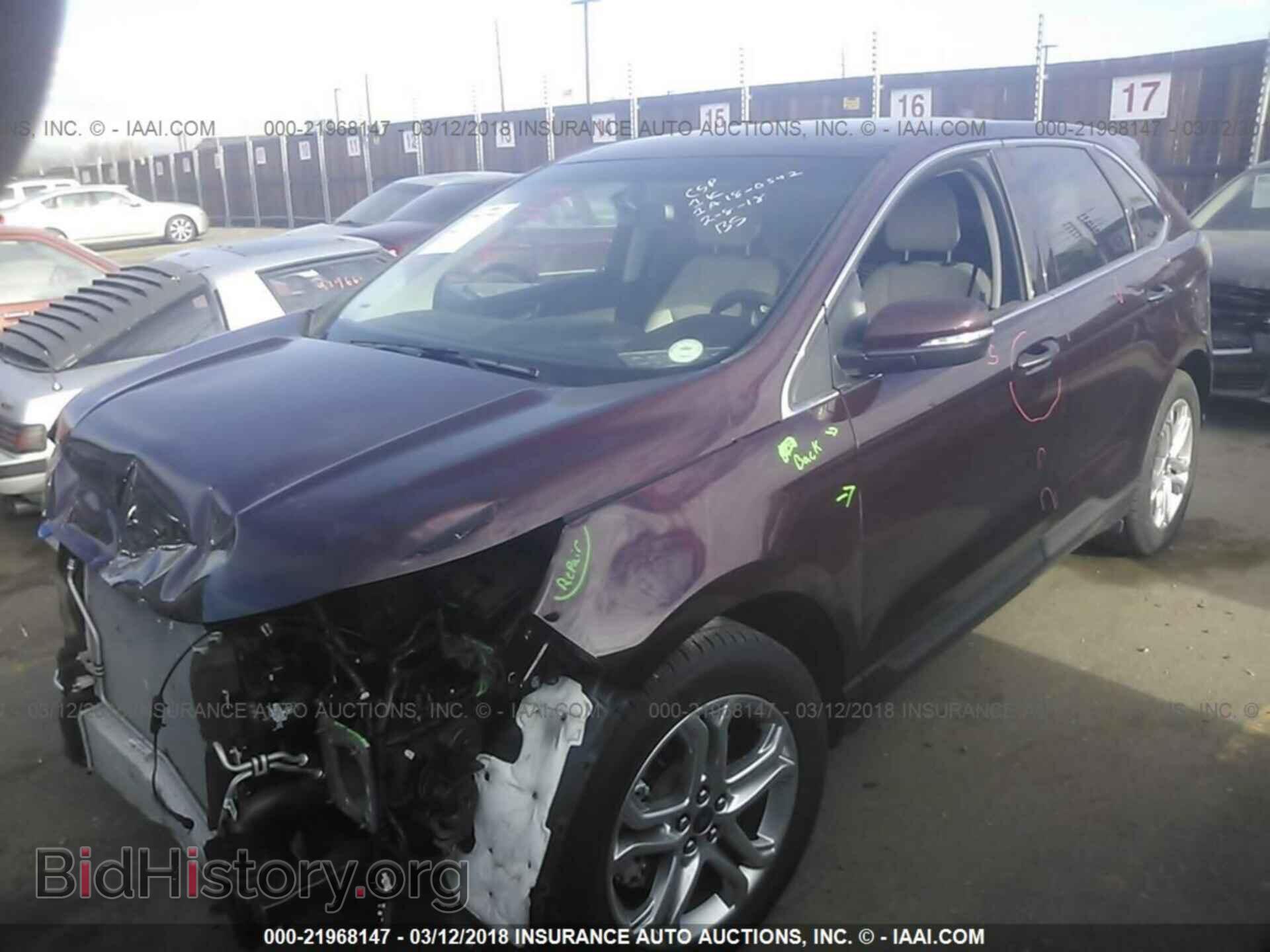 2017 Ford Edge - VIN: 2FMPK4K99HBC09643 - Photo 2