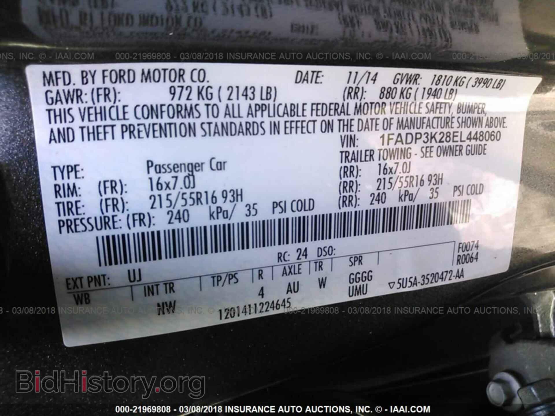 2014 Ford Focus - VIN: 1FADP3K28EL448060 - Photo 9