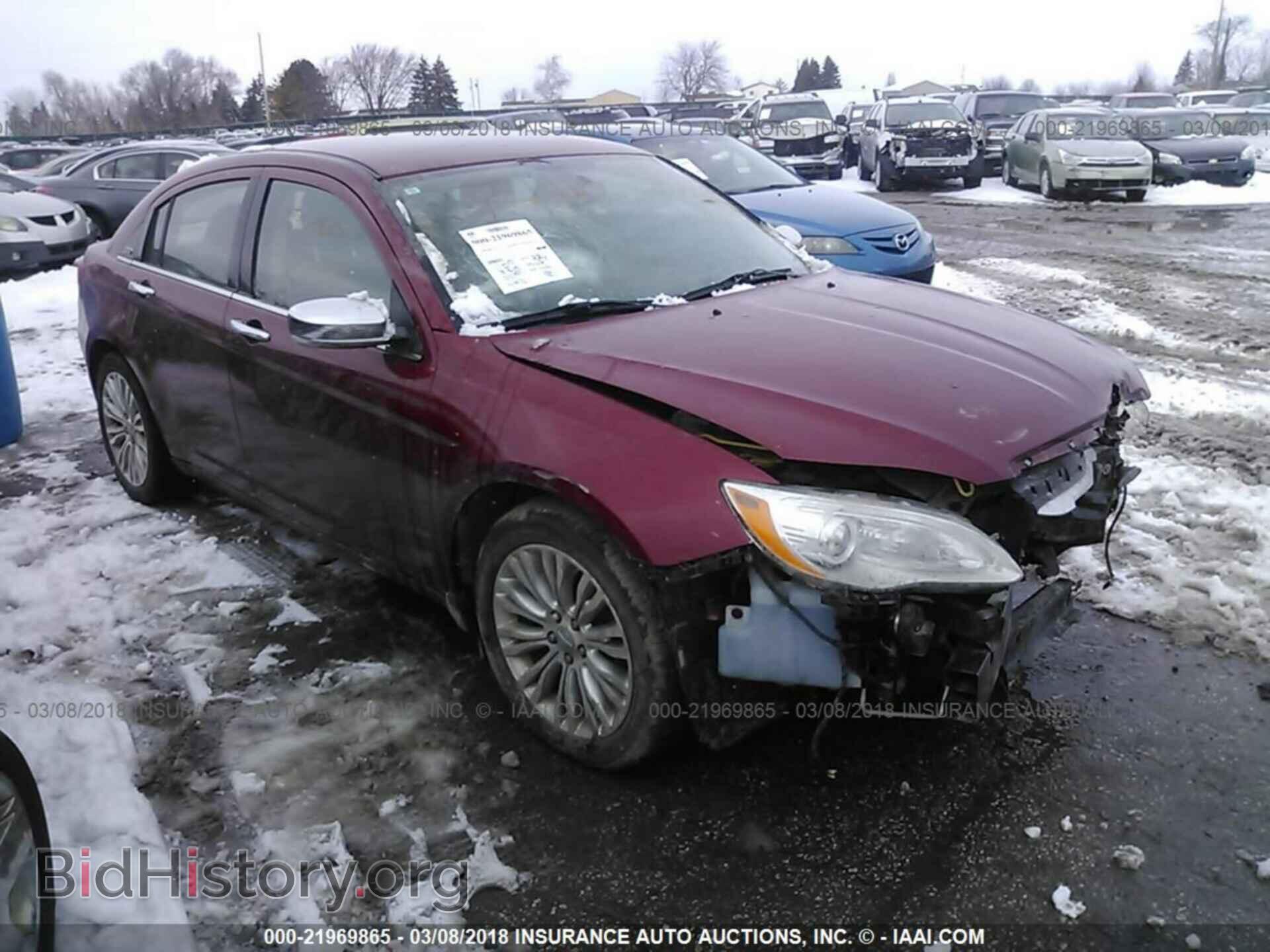 Фотография 1C3CCBCB1CN283792 - Chrysler 200 2012