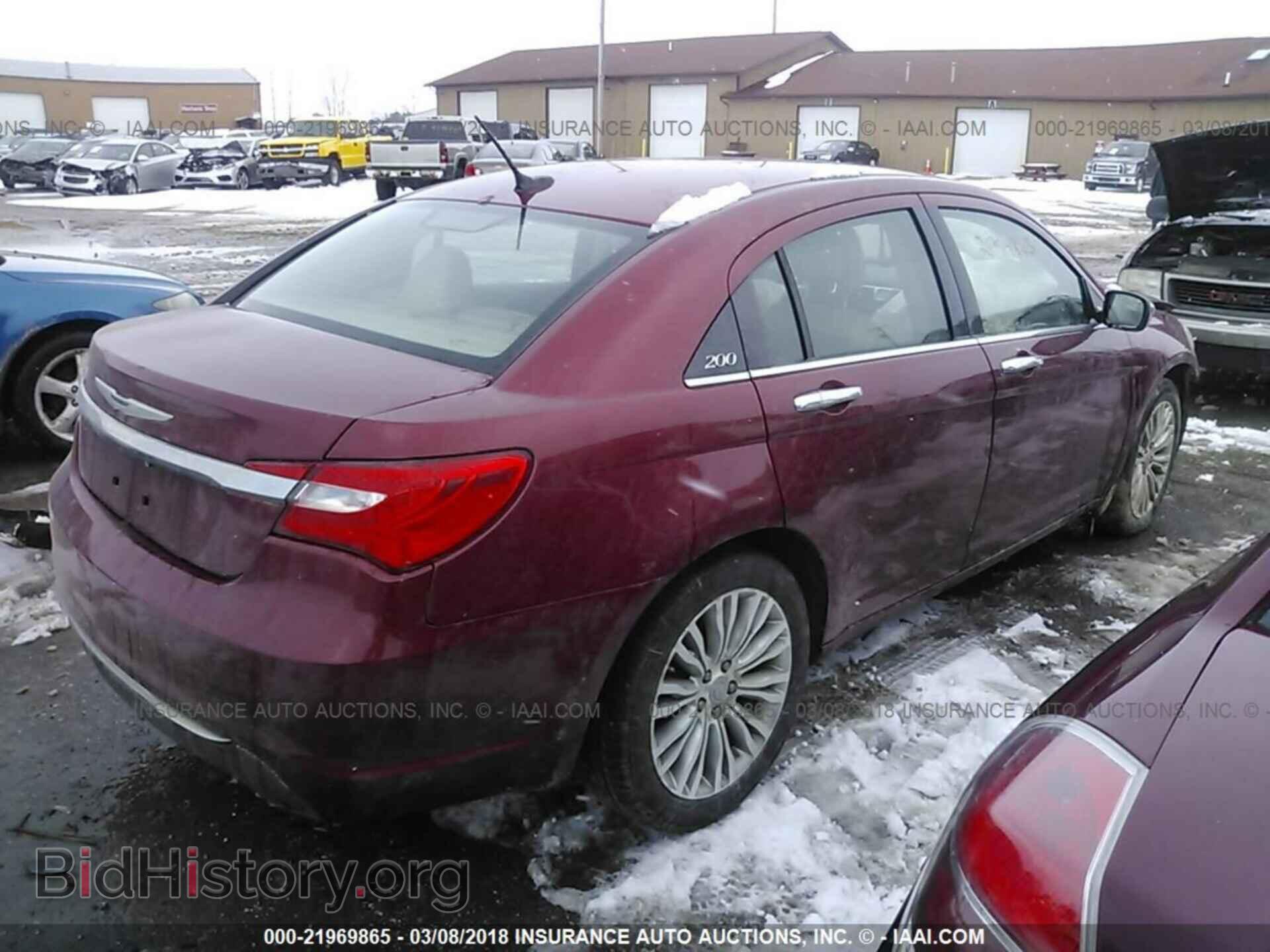 2012 Chrysler 200 - VIN: 1C3CCBCB1CN283792 - Photo 4