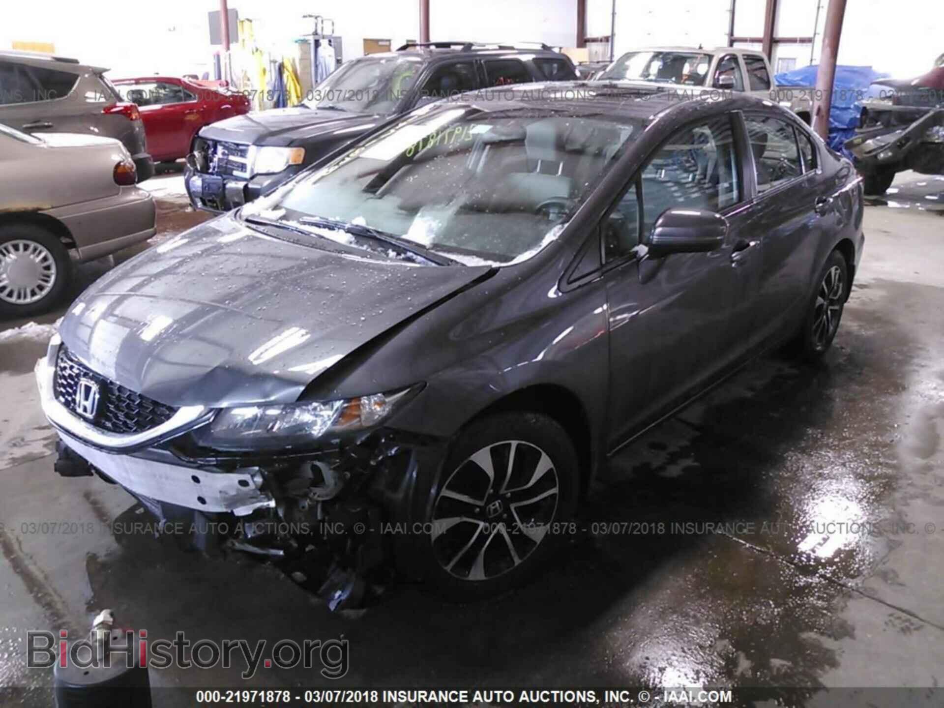 2014 Honda Civic - VIN: 19XFB2F80EE016422 - Фото 2
