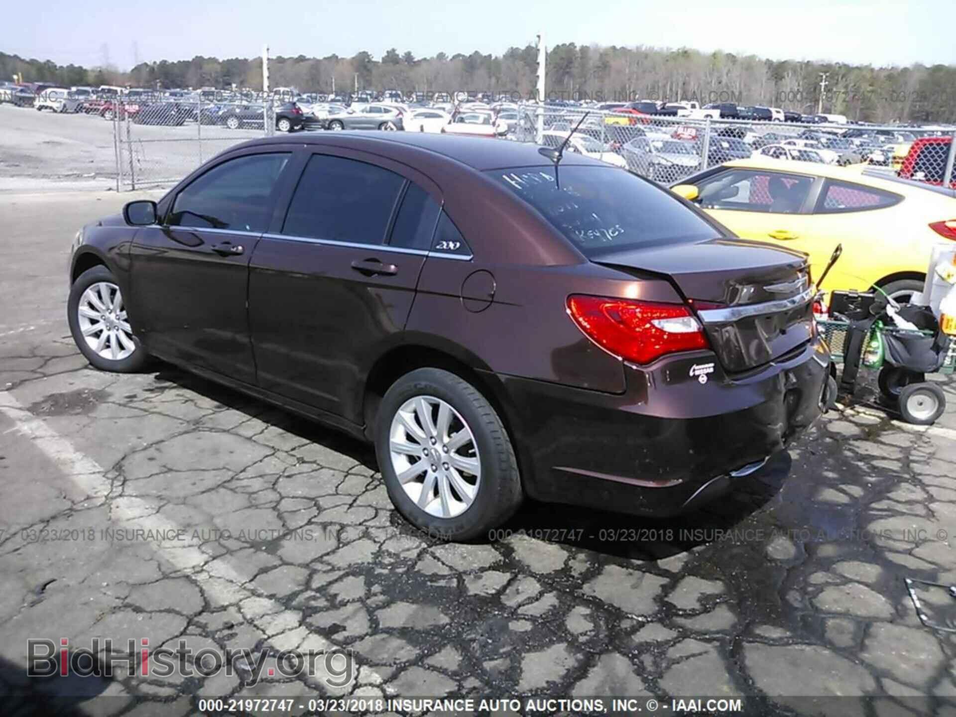 2012 Chrysler 200 - VIN: 1C3CCBBBXCN288071 - Фото 3