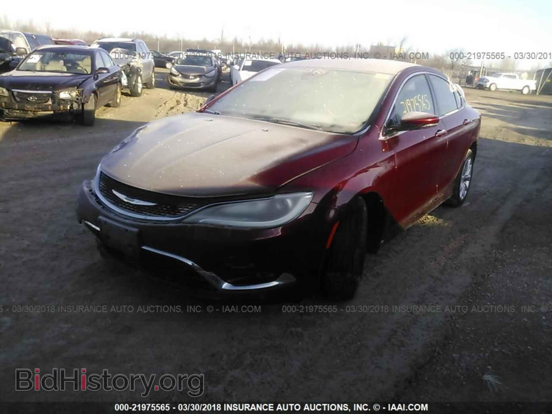 2015 Chrysler 200 - VIN: 1C3CCCCB8FN584005 - Фото 2
