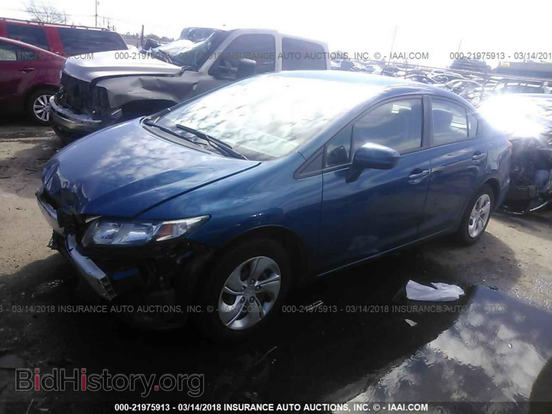 2014 Honda Civic - VIN: 19XFB2F54EE210053 - Фото 2