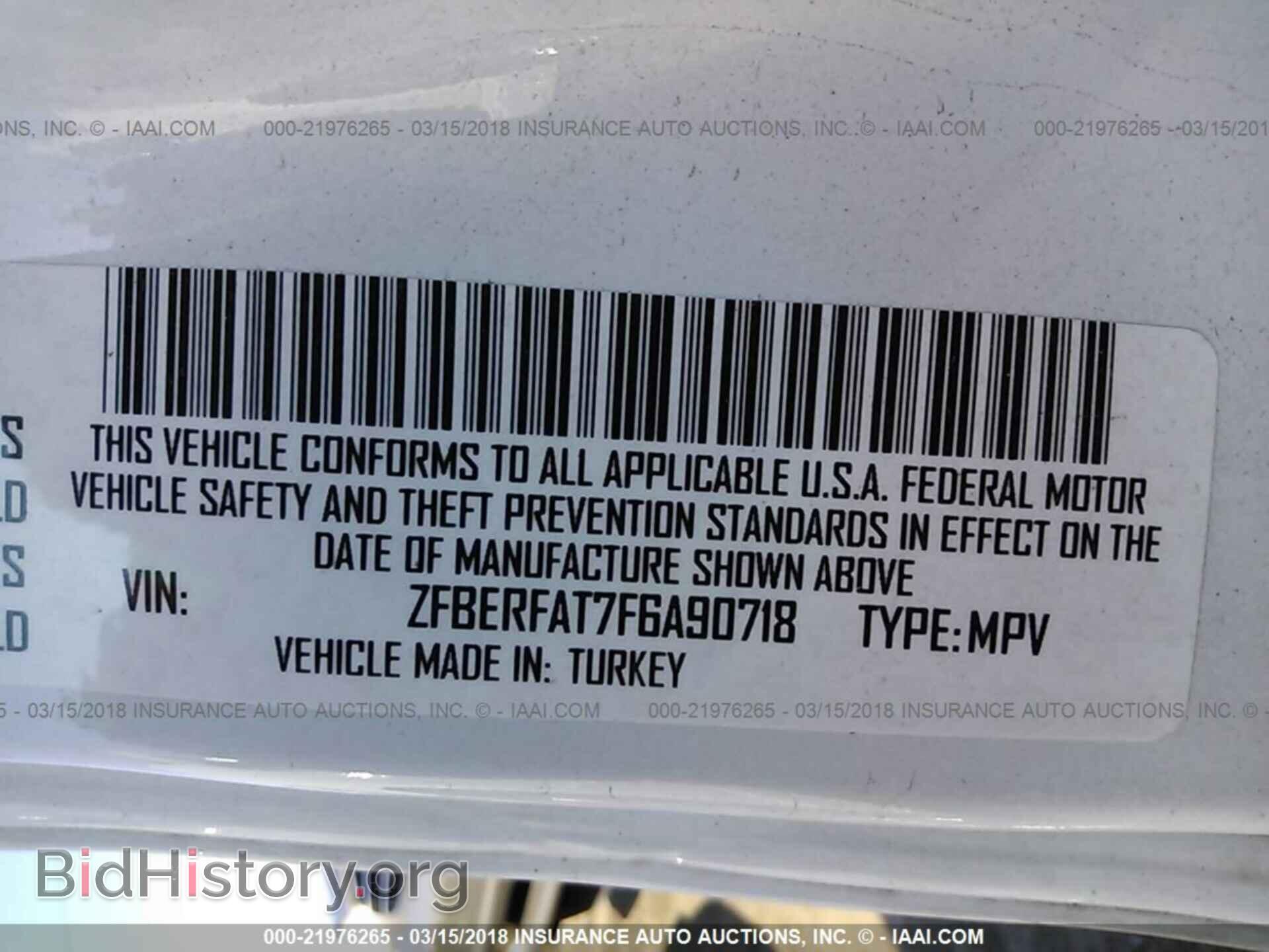 2015 Ram Promaster - VIN: ZFBERFAT7F6A90718 - Photo 9
