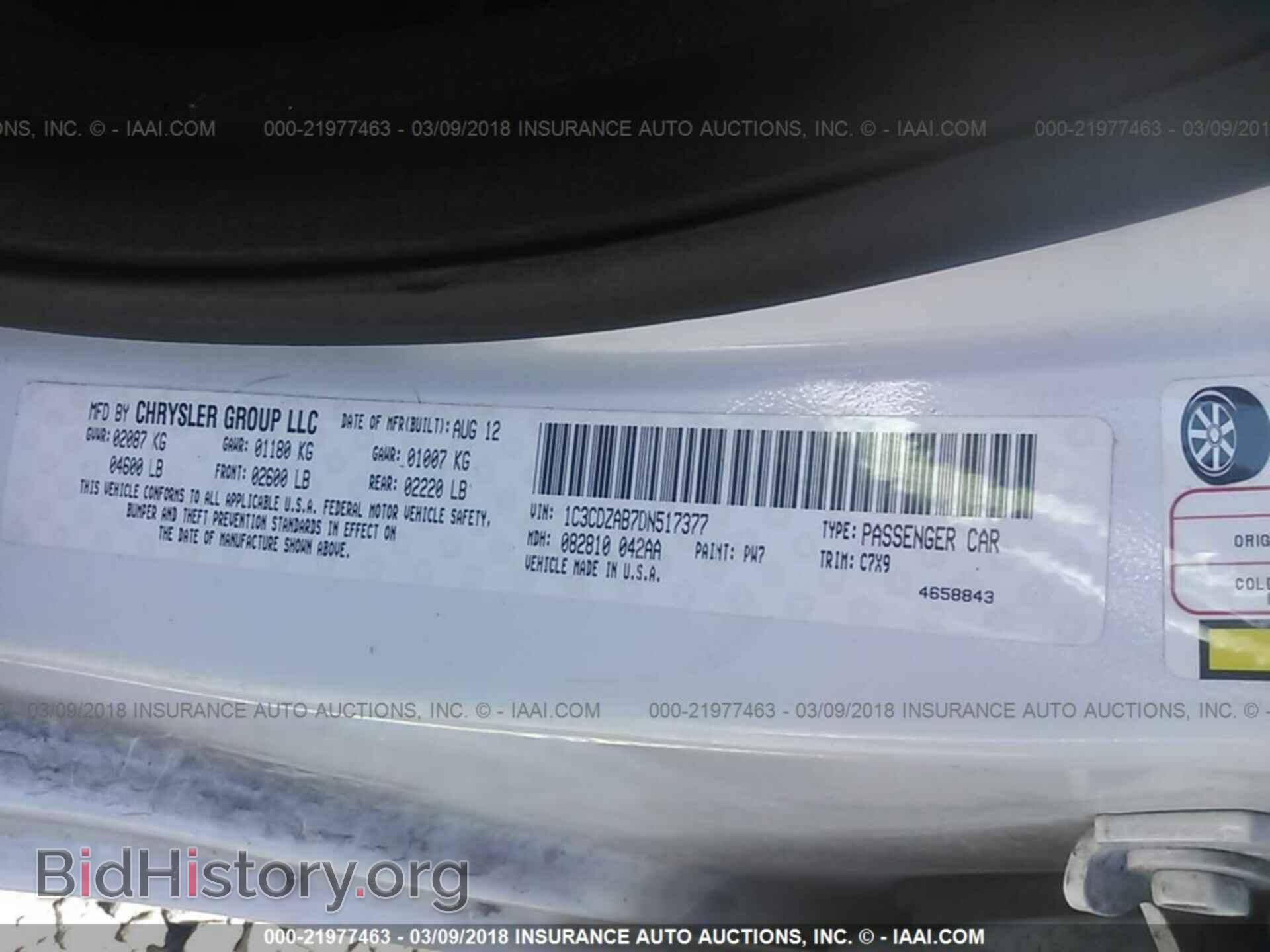 2013 Dodge Avenger - VIN: 1C3CDZAB7DN517377 - Photo 9