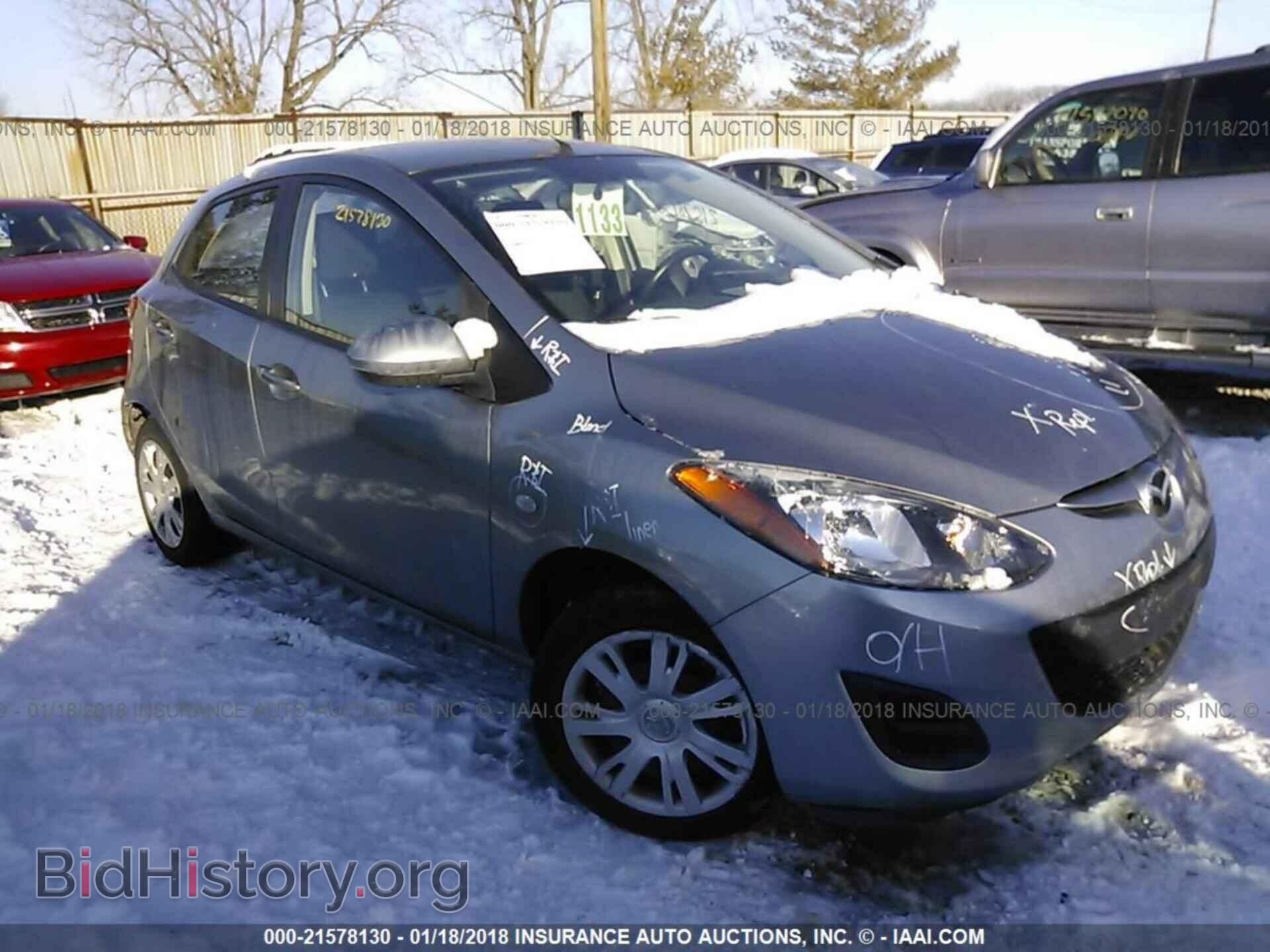 Photo JM1DE1KY2E0174557 - MAZDA MAZDA2 2014
