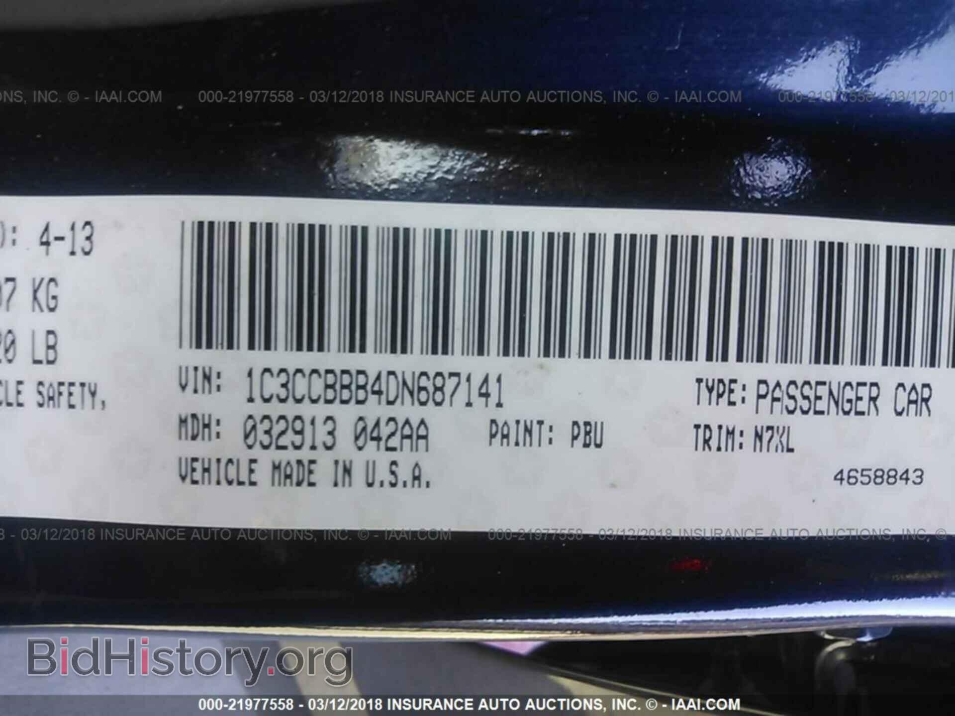 2013 Chrysler 200 - VIN: 1C3CCBBB4DN687141 - Photo 9
