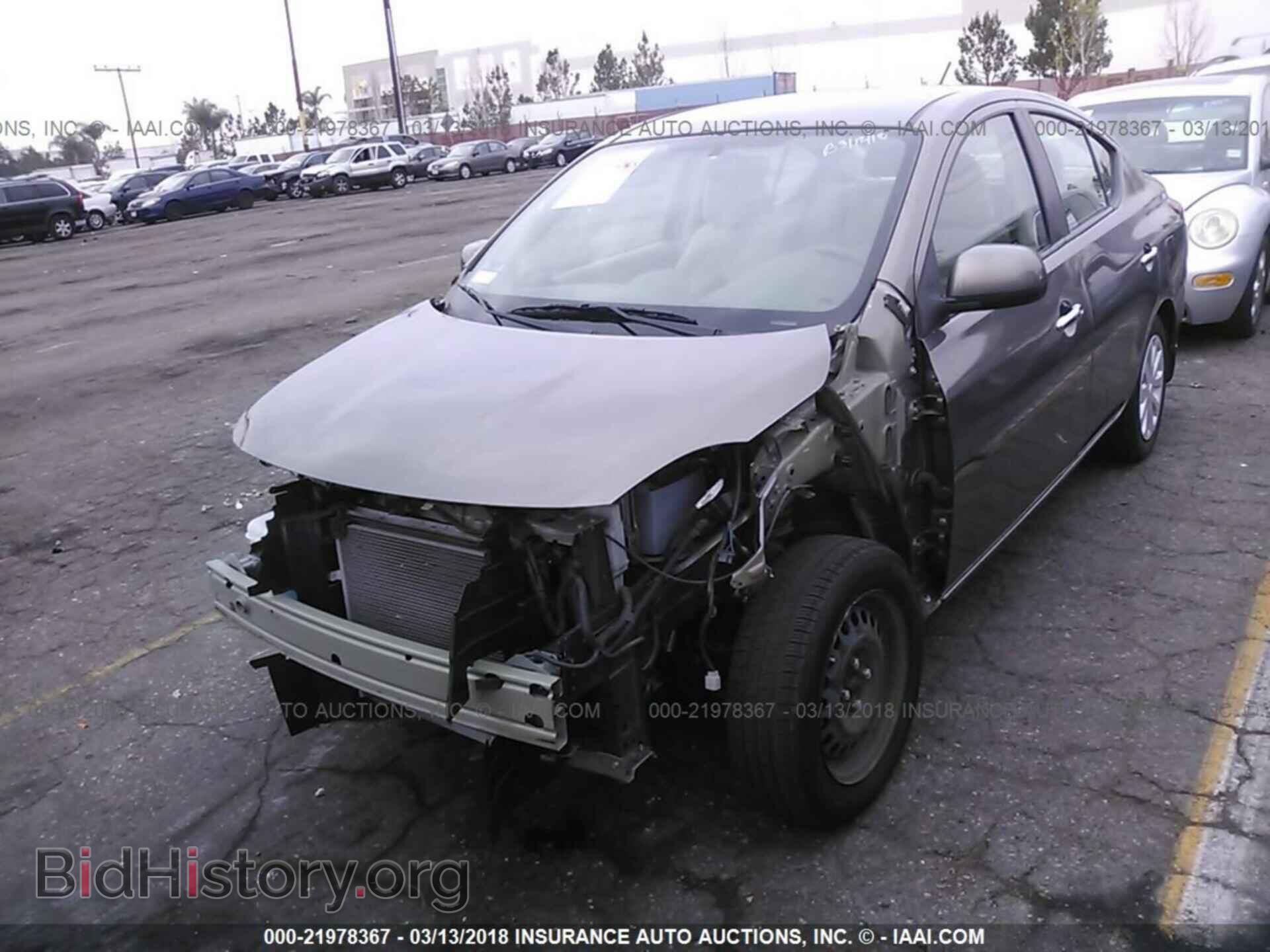 2012 Nissan Versa - VIN: 3N1CN7AP3CL939866 - Фото 2