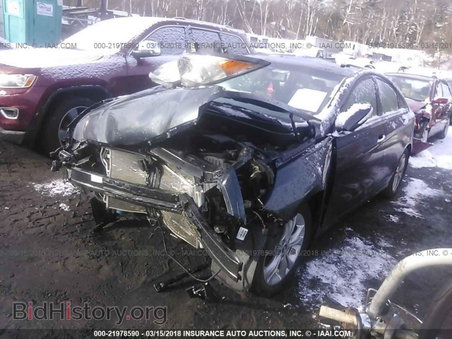 2012 Hyundai Sonata - VIN: 5NPEC4AC2CH387610 - Фото 2