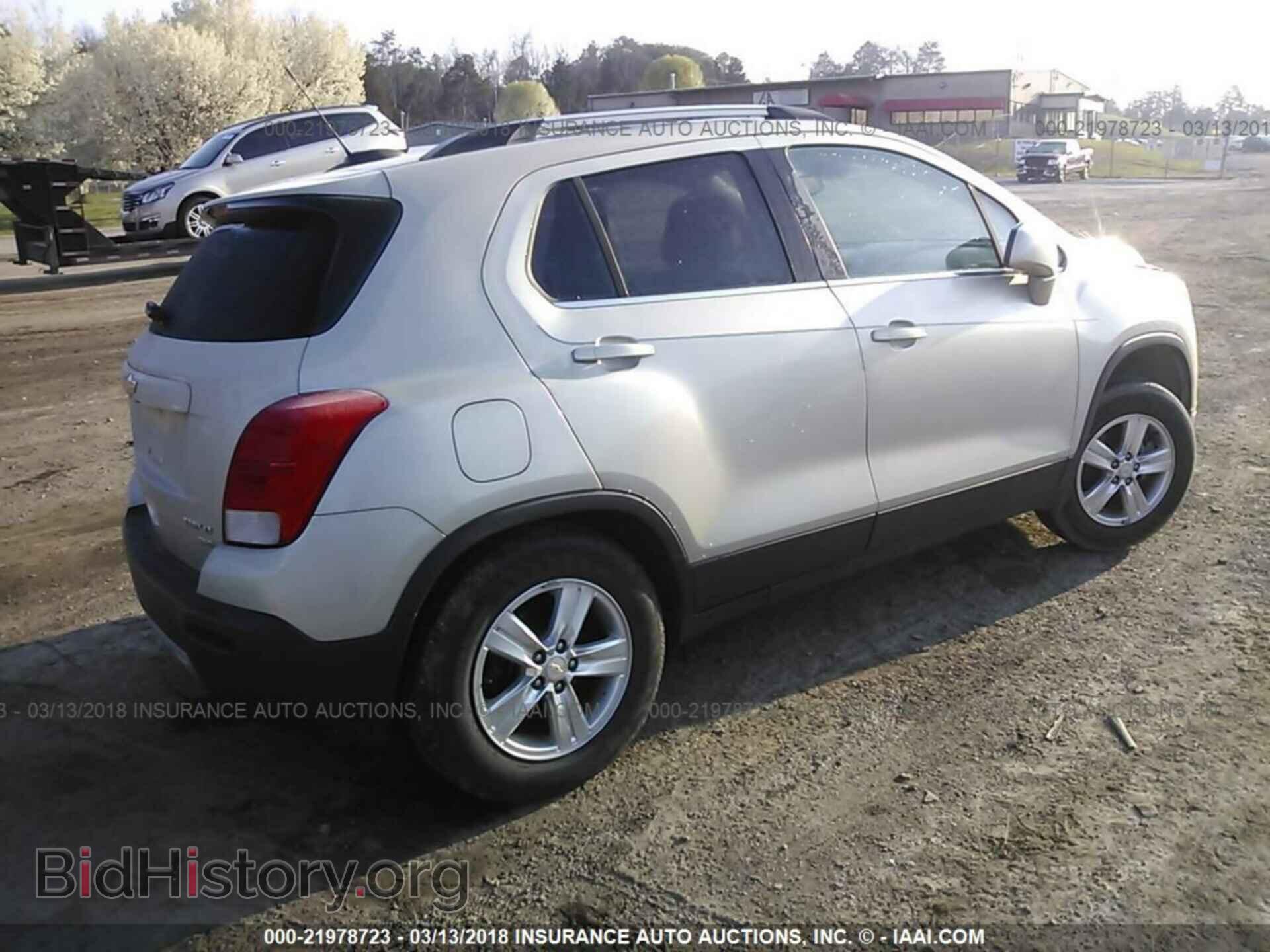 2016 Chevrolet Trax - VIN: 3GNCJPSB6GL117734 - Фото 4