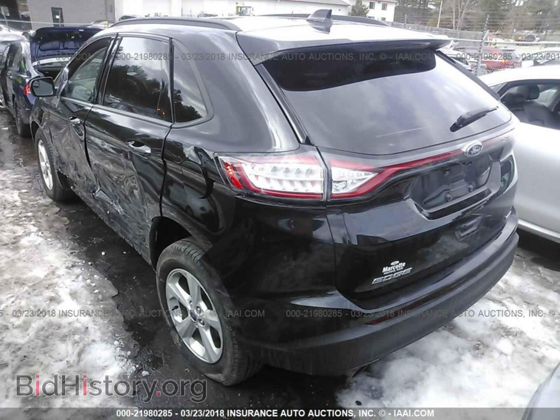 2015 Ford Edge - VIN: 2FMTK4G93FBC27432 - Фото 3
