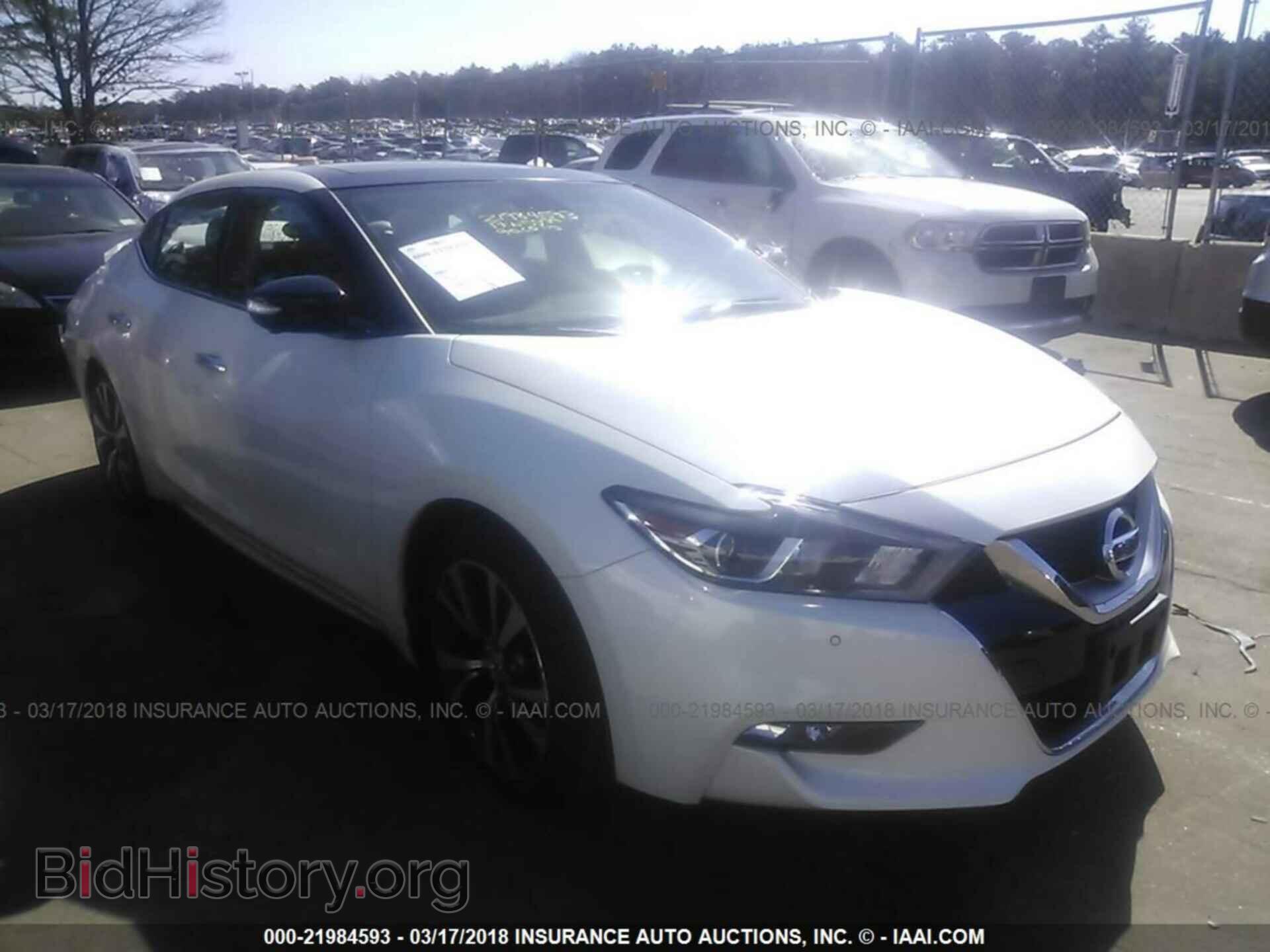 Фотография 1N4AA6AP1HC421015 - Nissan Maxima 2017