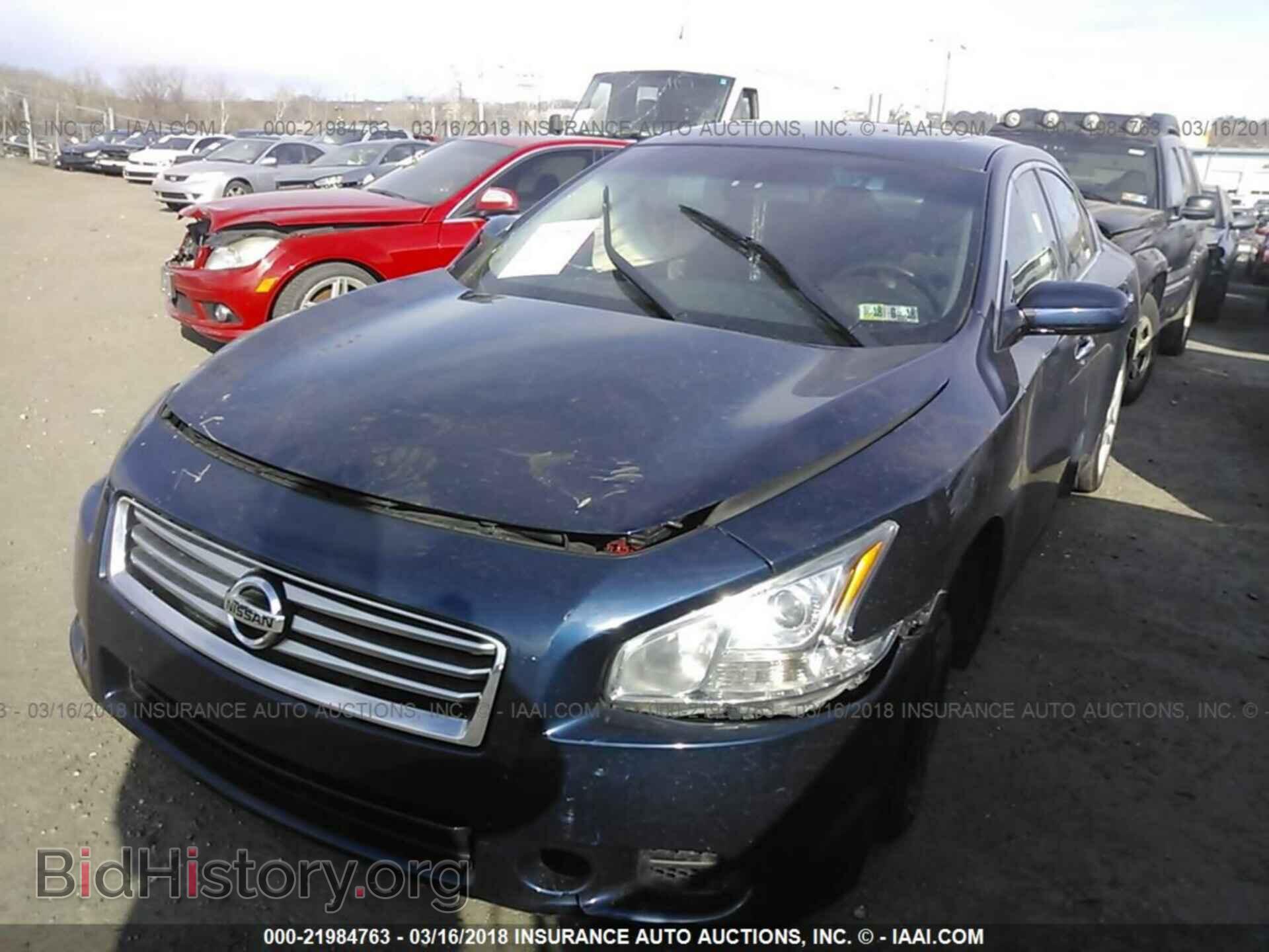2014 Nissan Maxima - VIN: 1N4AA5AP0EC459955 - Фото 2