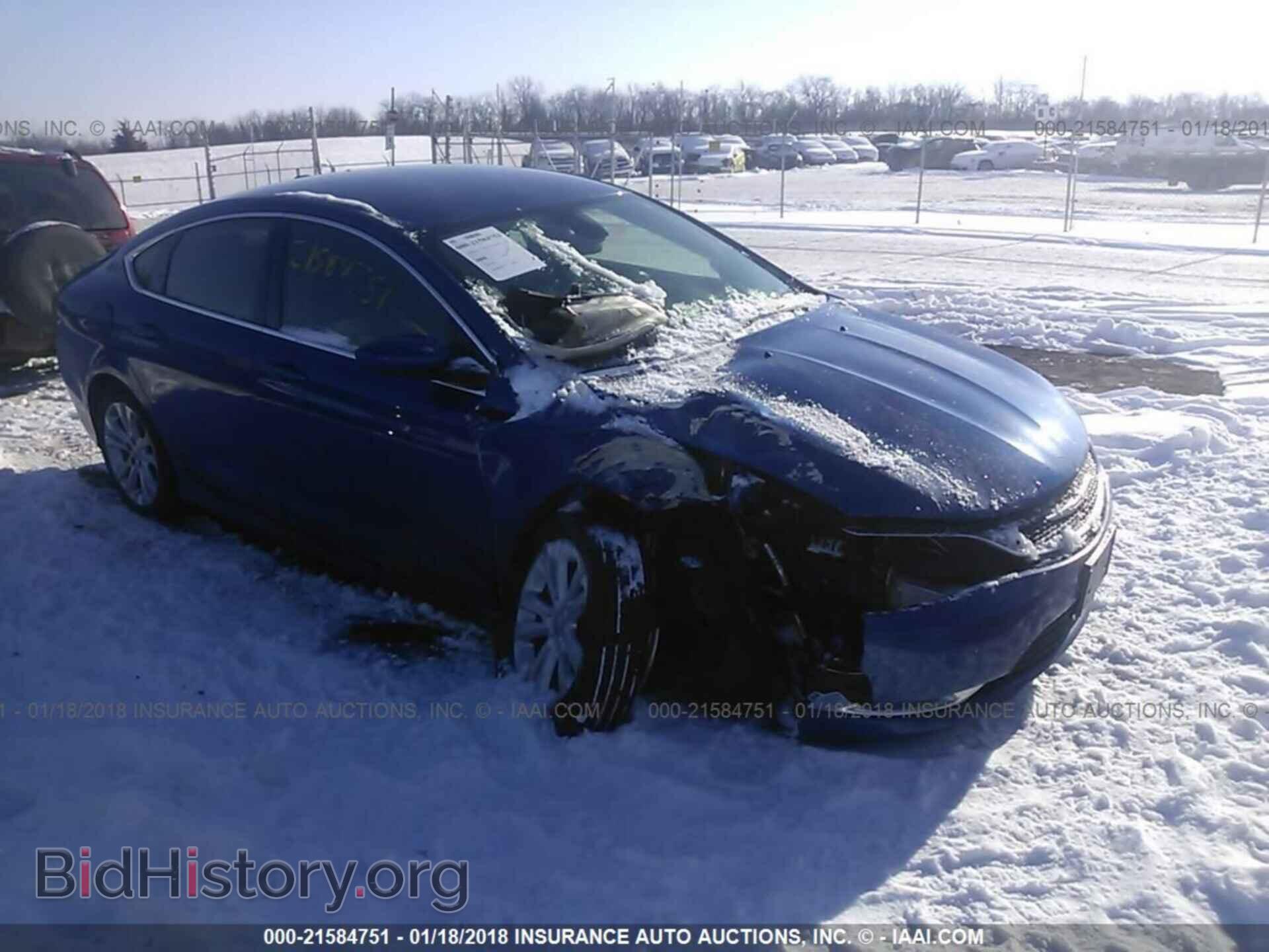 Photo 1C3CCCAB1FN607854 - CHRYSLER 200 2015