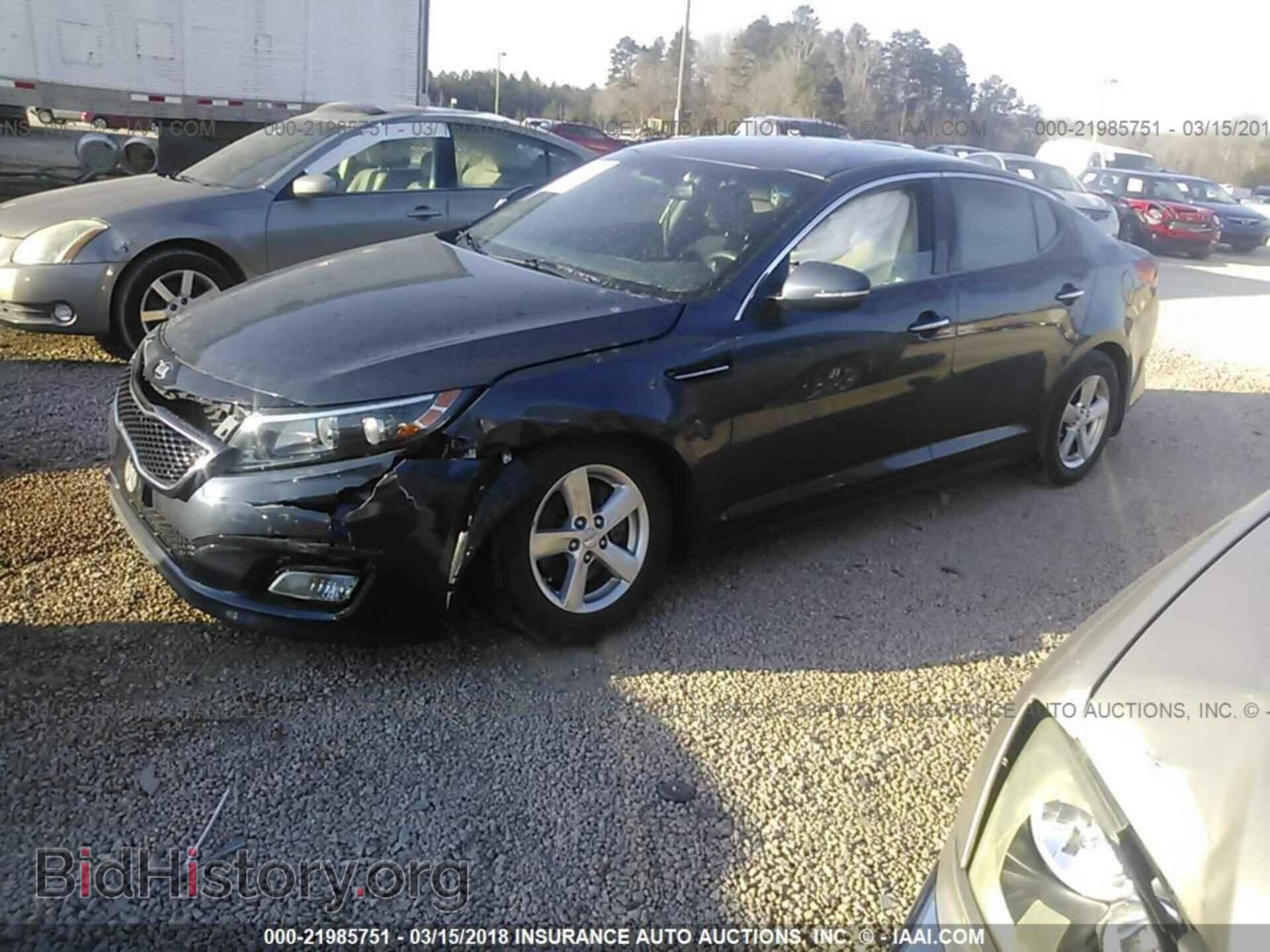 2015 Kia Optima - VIN: KNAGM4A79F5580072 - Photo 2