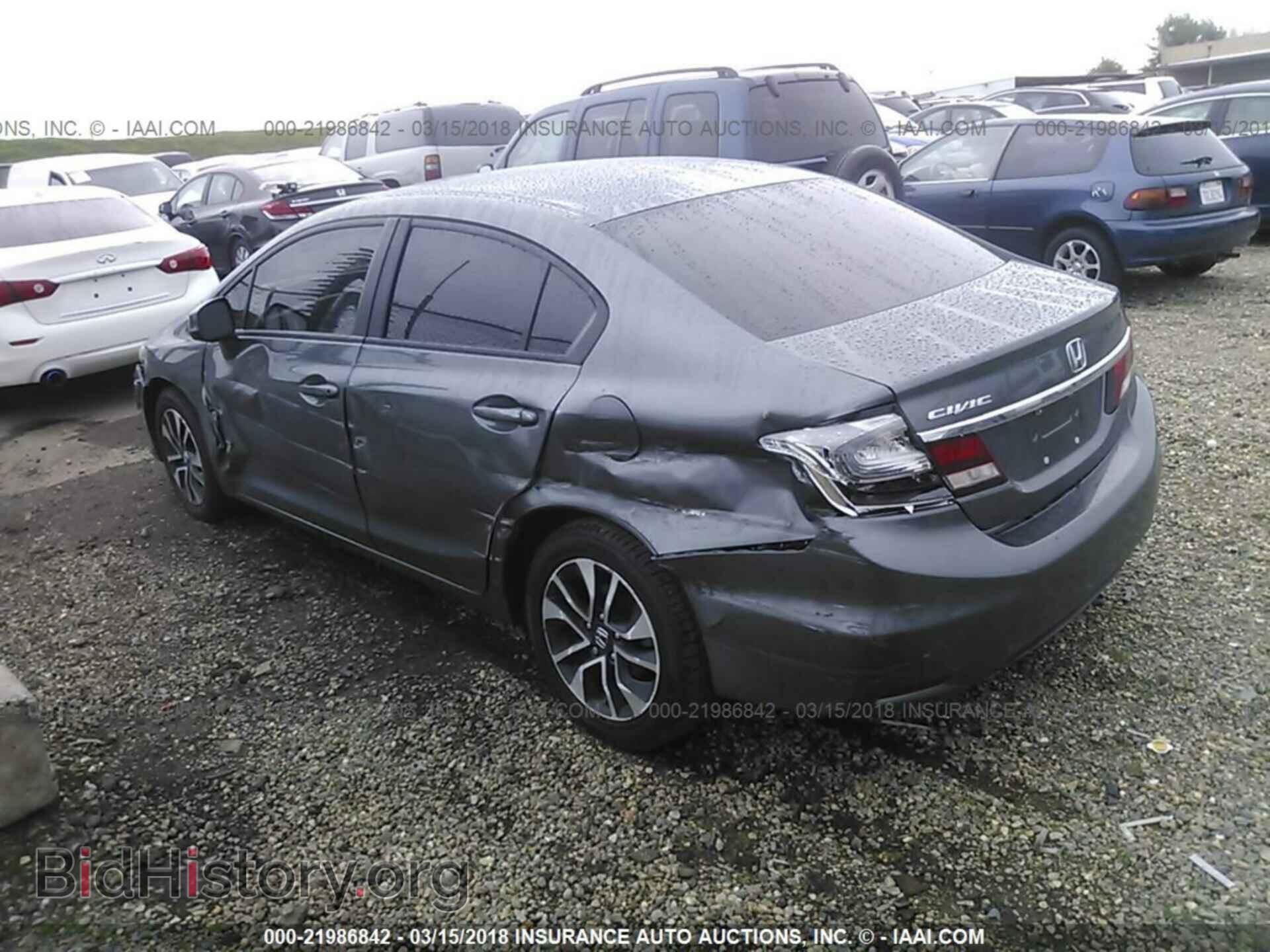 2013 Honda Civic - VIN: 19XFB2F96DE272233 - Фото 3