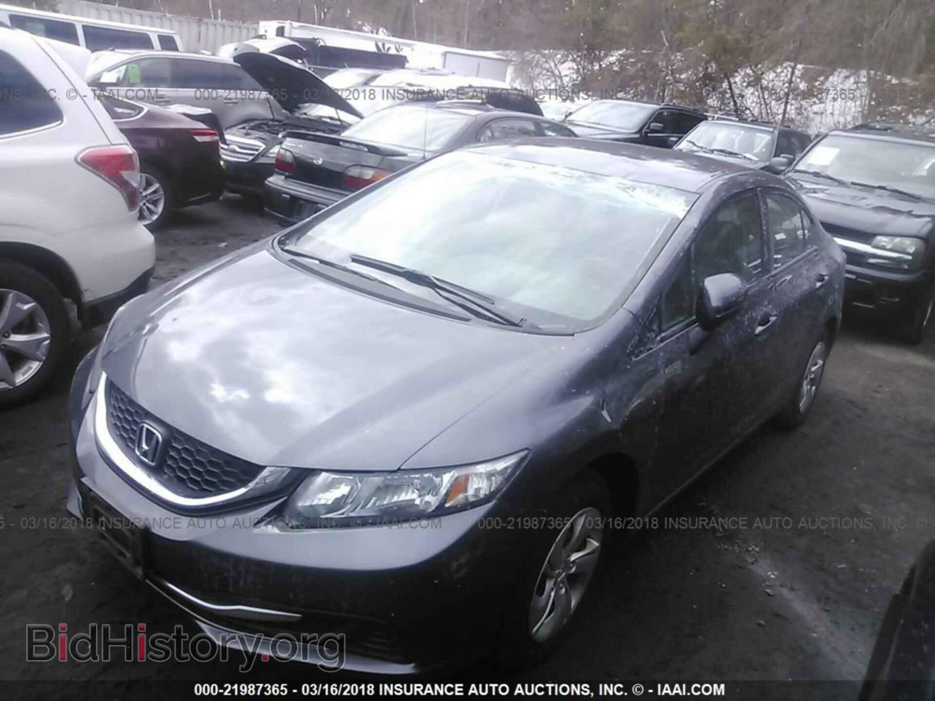 2014 Honda Civic - VIN: 2HGFB2F59EH535190 - Фото 2