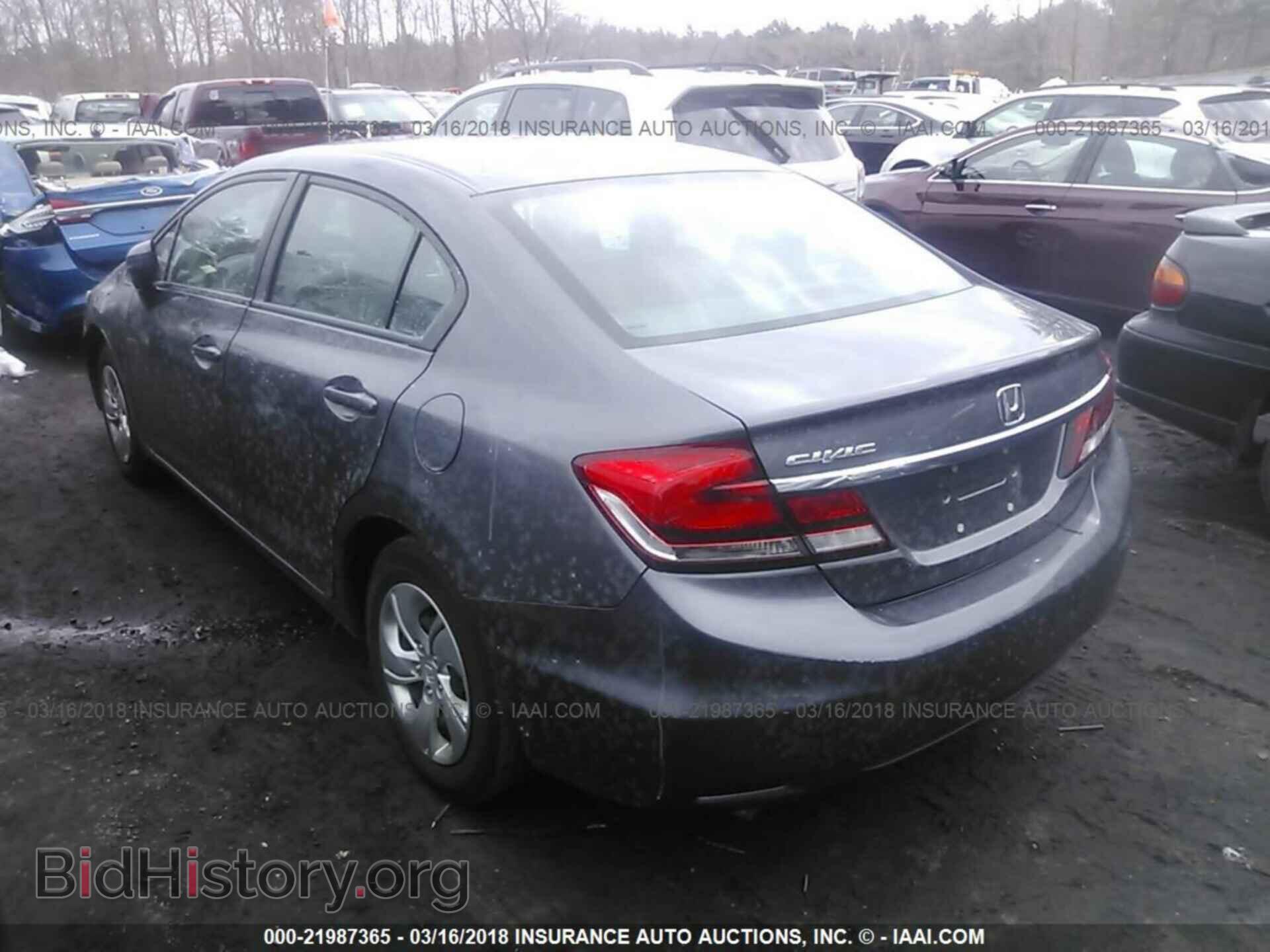 2014 Honda Civic - VIN: 2HGFB2F59EH535190 - Фото 3