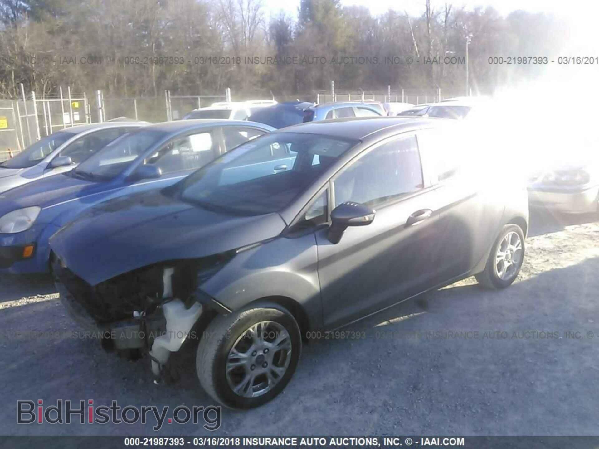 2014 Ford Fiesta - VIN: 3FADP4EJ2EM107518 - Фото 2