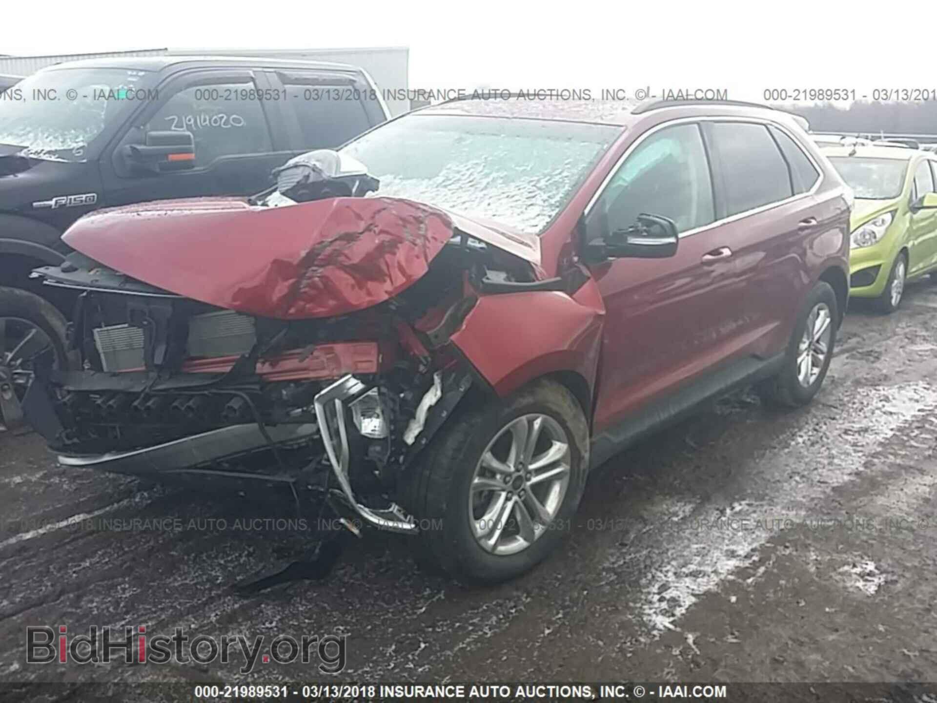 2015 Ford Edge - VIN: 2FMTK4J89FBC38080 - Фото 2