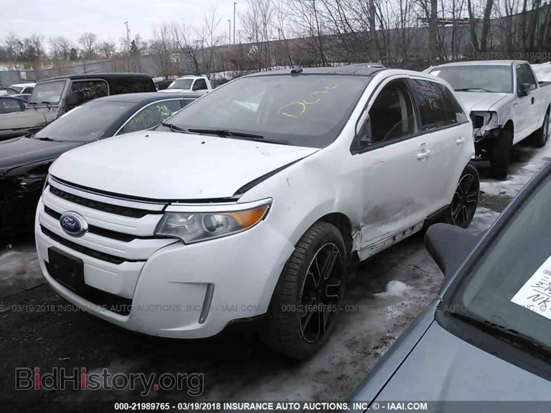 2014 Ford Edge - VIN: 2FMDK3JC6EBA35231 - Фото 2