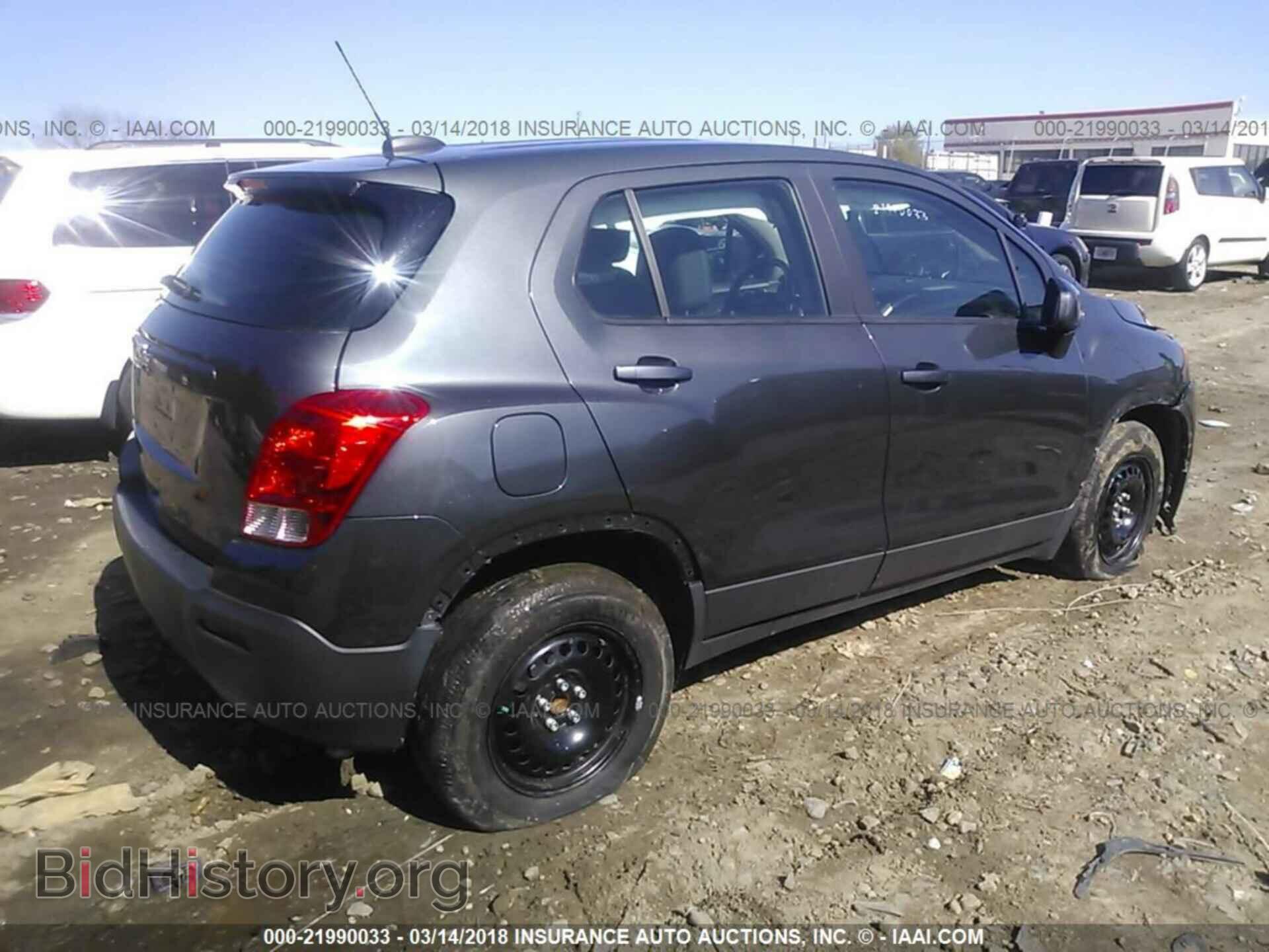 2016 Chevrolet Trax - VIN: 3GNCJKSB6GL236452 - Фото 4