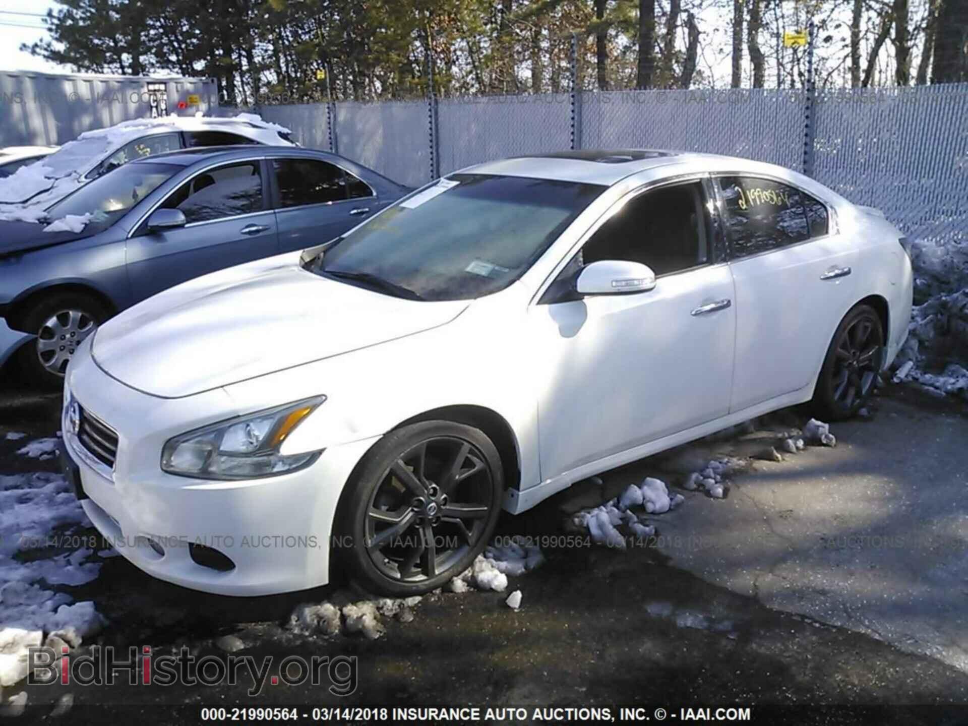 2014 Nissan Maxima - VIN: 1N4AA5AP2EC494478 - Фото 2