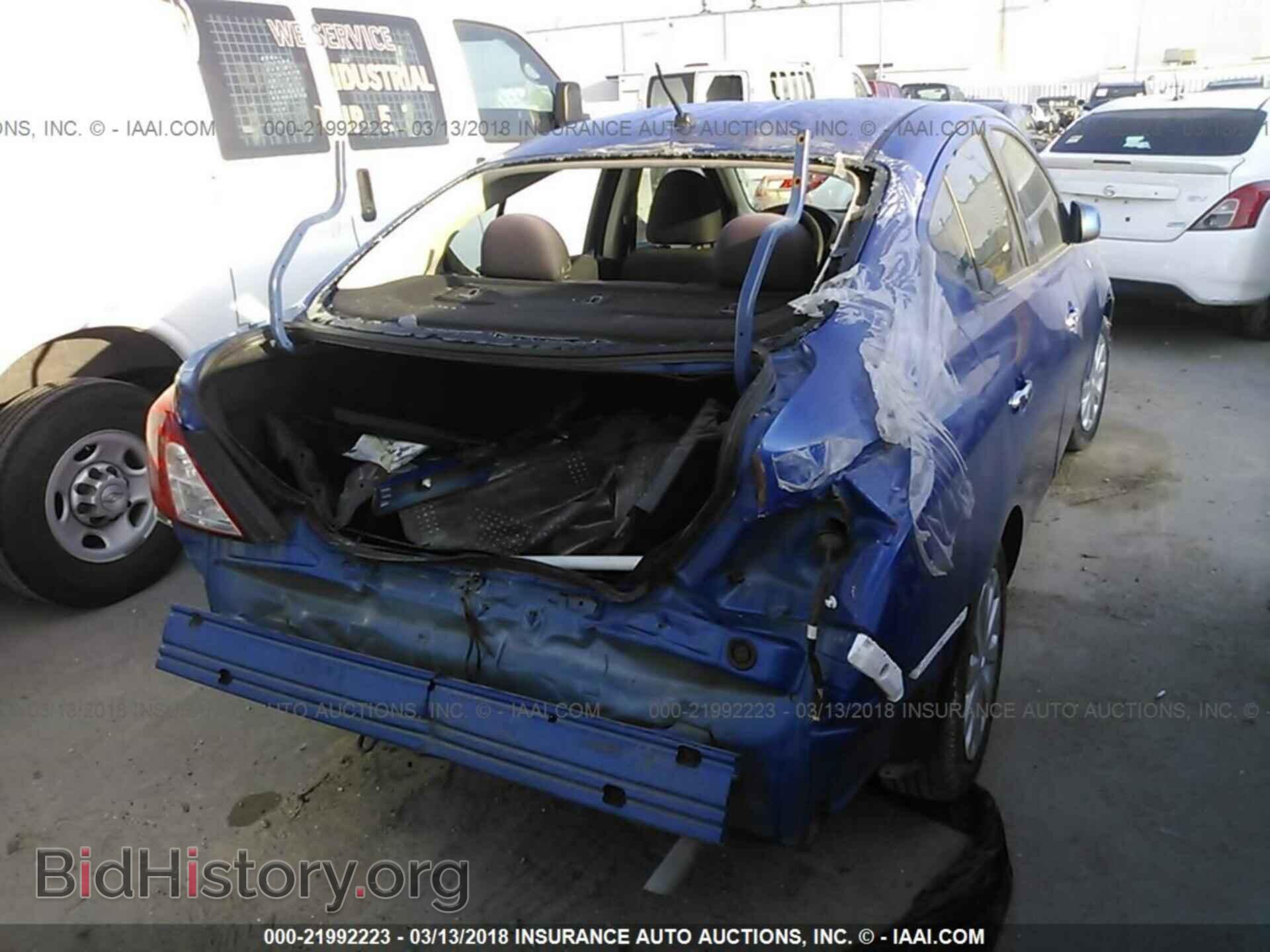 2014 Nissan Versa - VIN: 3N1CN7AP4EL804155 - Фото 4